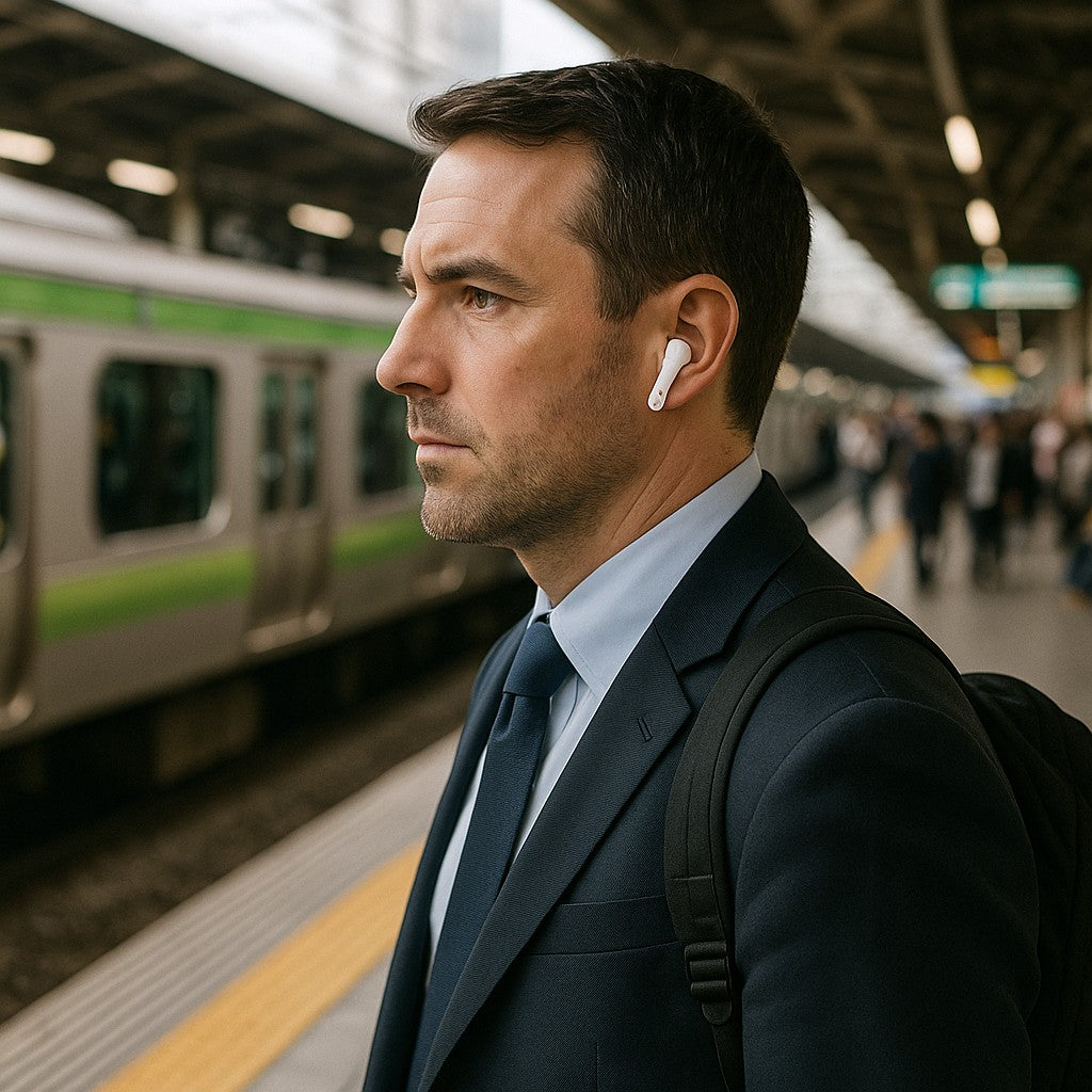 MK83 AI Translator Earbuds Real-Time Translation TWS Wireless