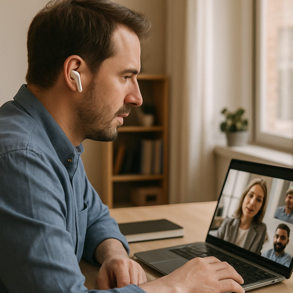 MK83 AI Translator Earbuds Real-Time Translation TWS Wireless