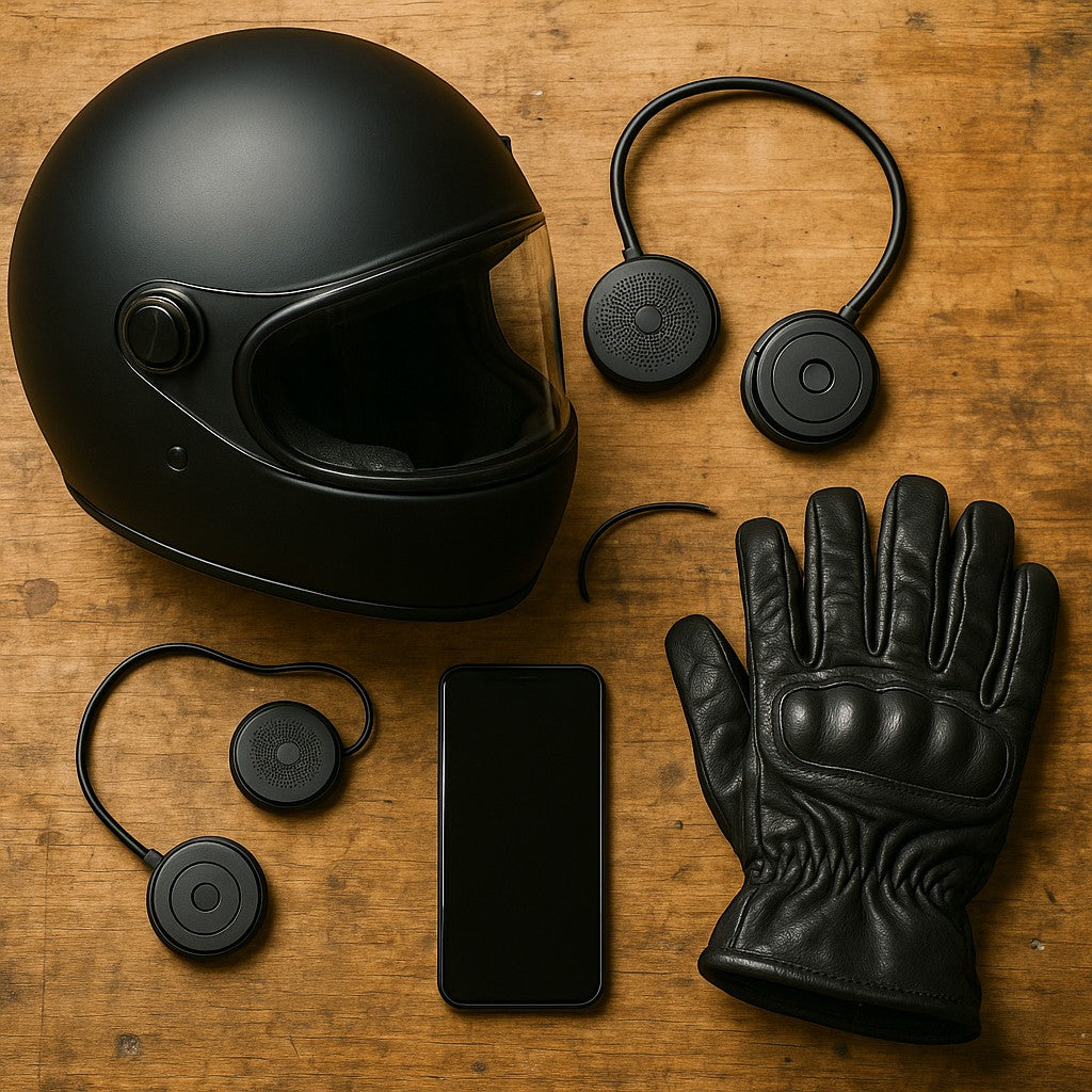 T20 Wireless Helmet Headphones Bluetooth Motorcycle Ski
