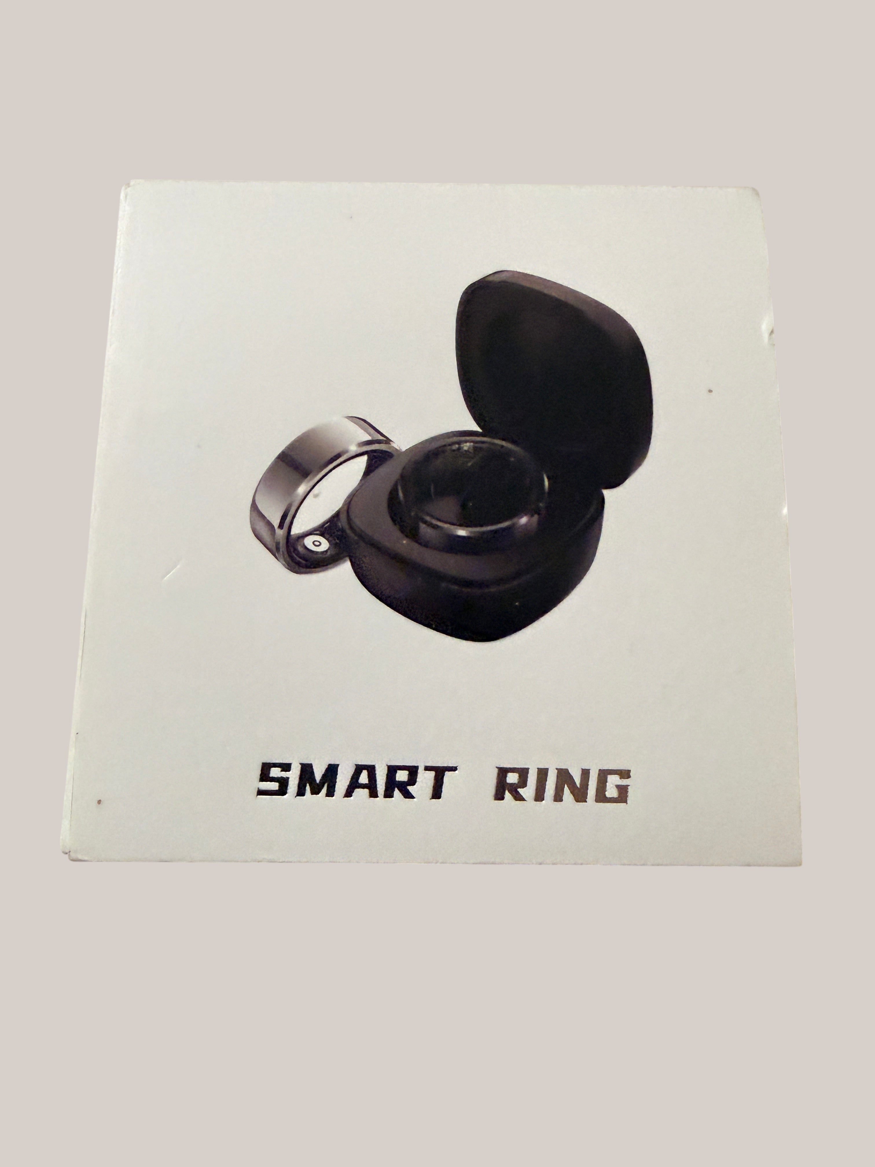 R03+ Smart Ring Health Fitness Tracker Deep Grey Size 11