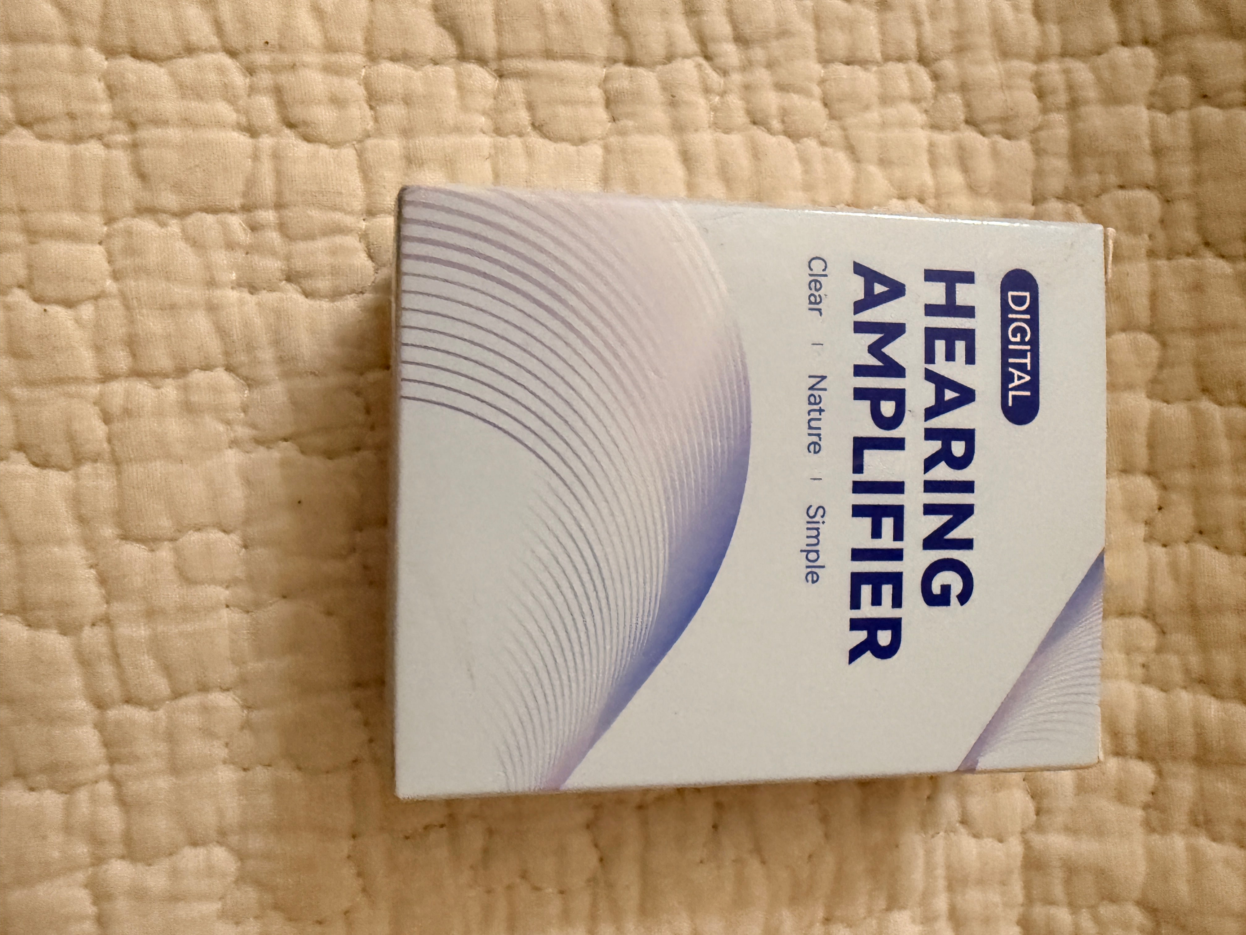 Digital Hearing Amplifier Rechargeable Adult OTC Clear Sound