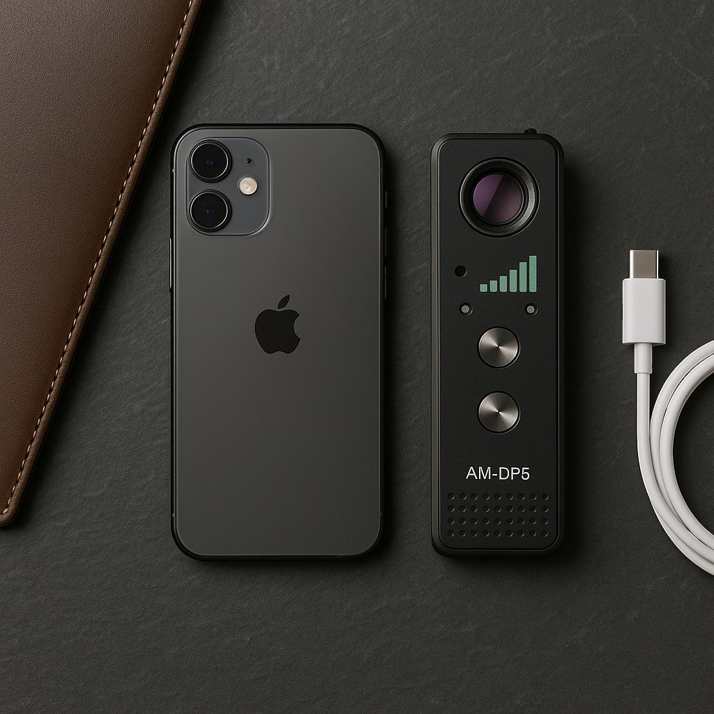 AMOROM AM-DP5 Hidden Devices Detector 6 Modes Anti-Spy RF
