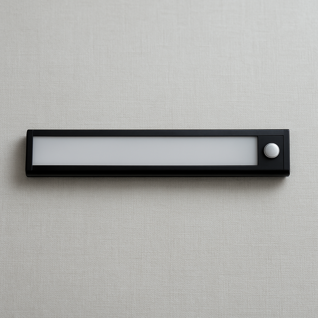 45 LED Motion Sensor Light Bar Rechargeable Wireless Under Cabinet Closet