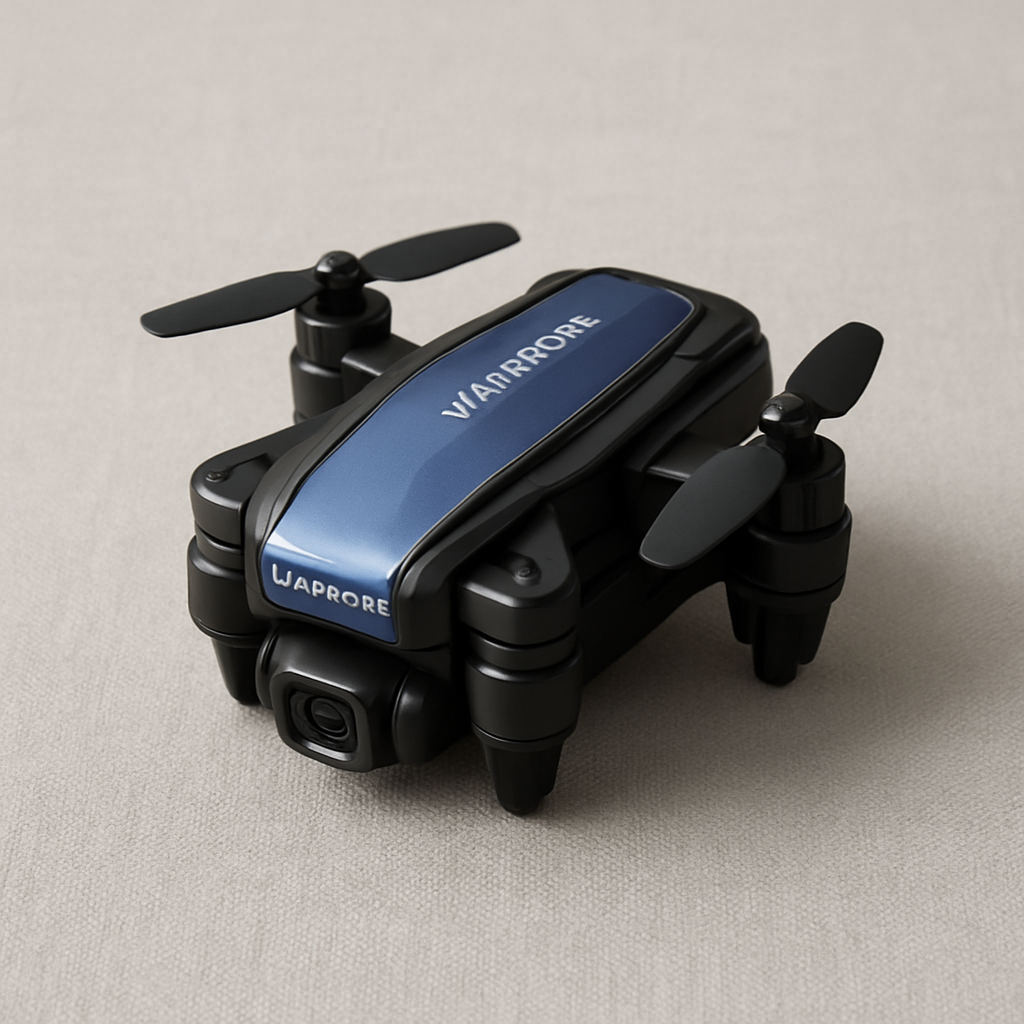 WARRIOR II Foldable Pocket Drone Quadcopter Camera WiFi FPV Beginner Age 14+
