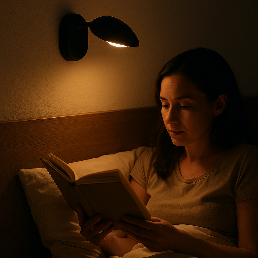 CRMETA Wireless Rechargeable Wall Sconce LED Cordless Magnetic Battery