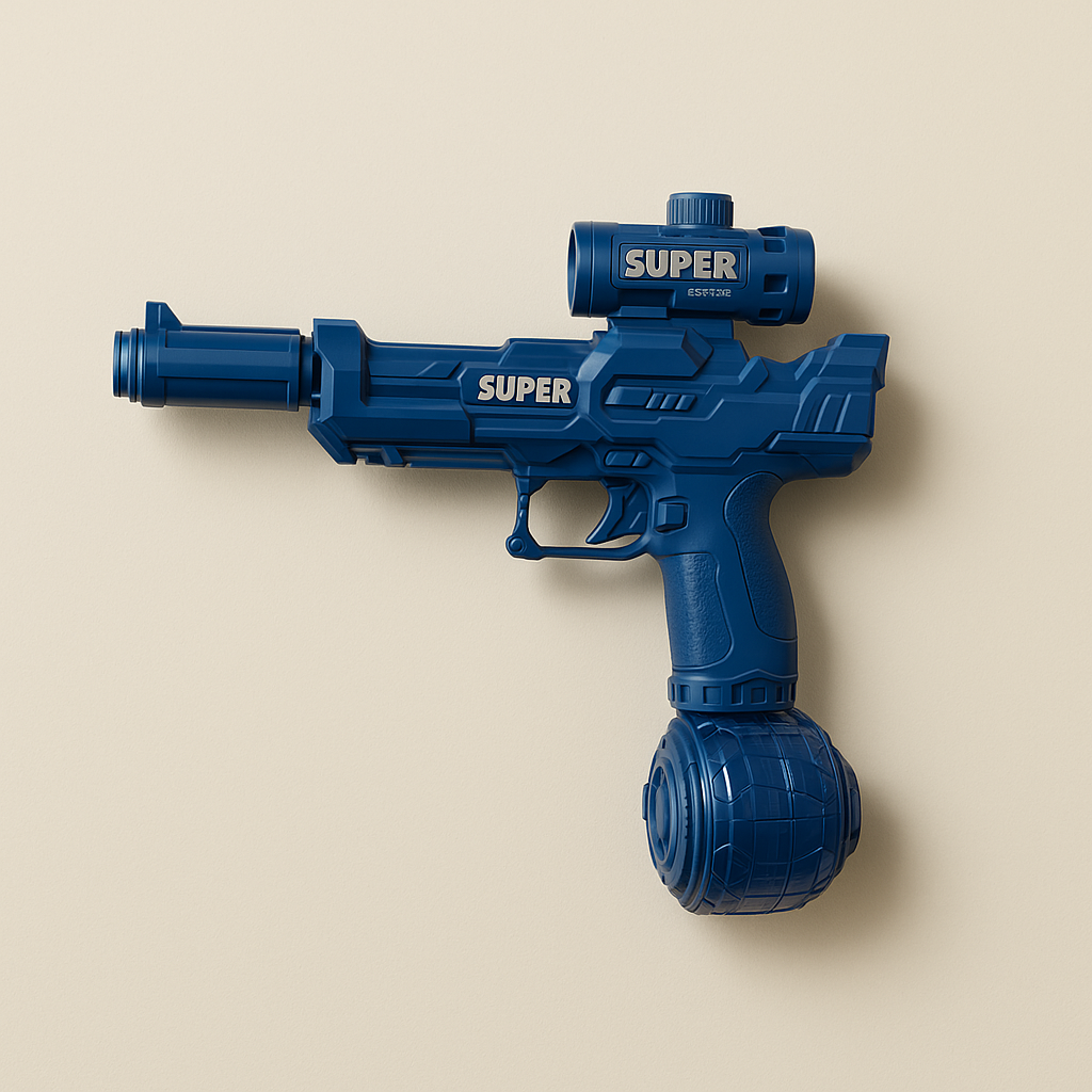 TRENDY TOYS Electric Continuous Water Gun Kids Age 3+ Blue Super Soaker