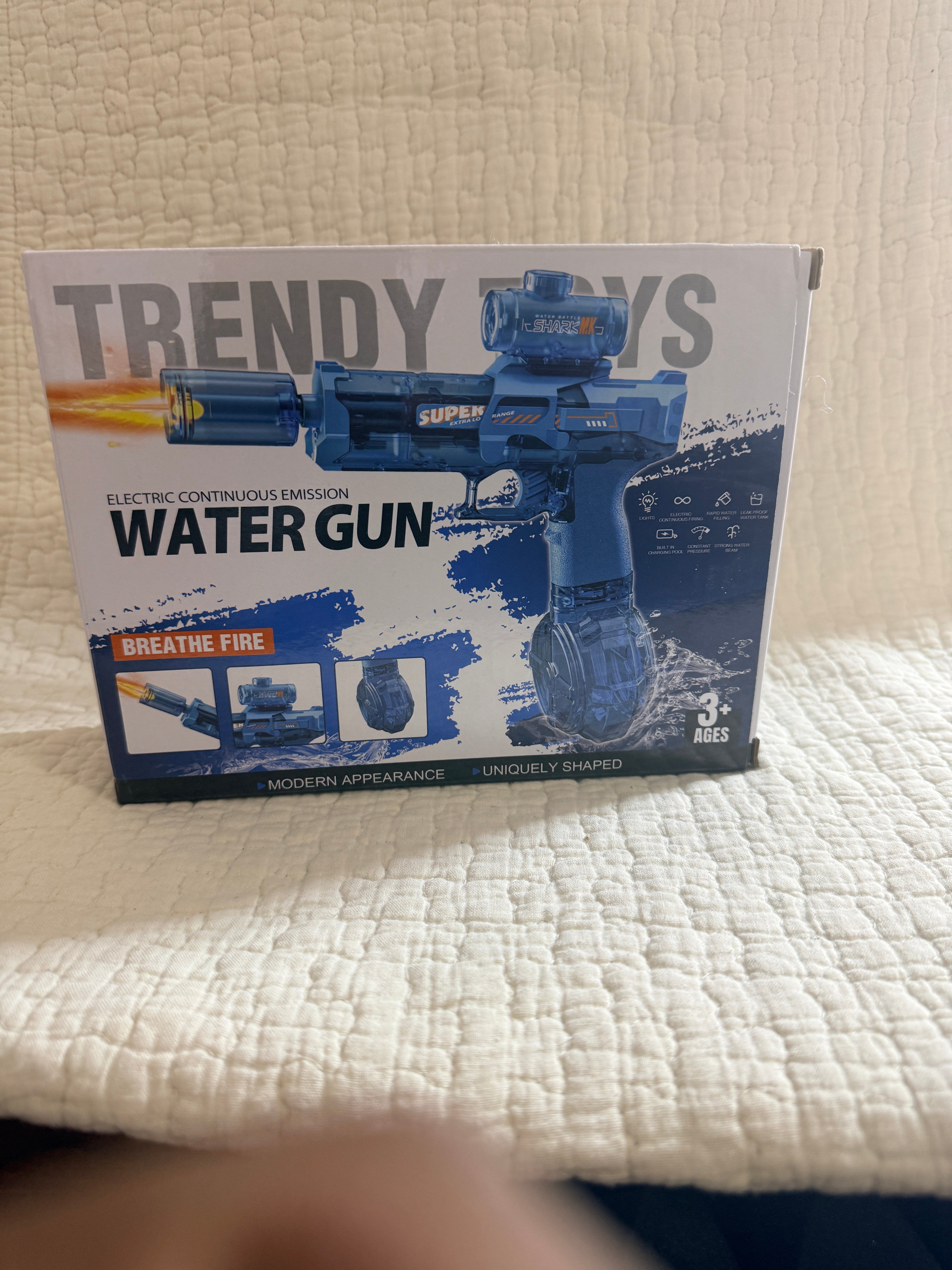 TRENDY TOYS Electric Continuous Water Gun box