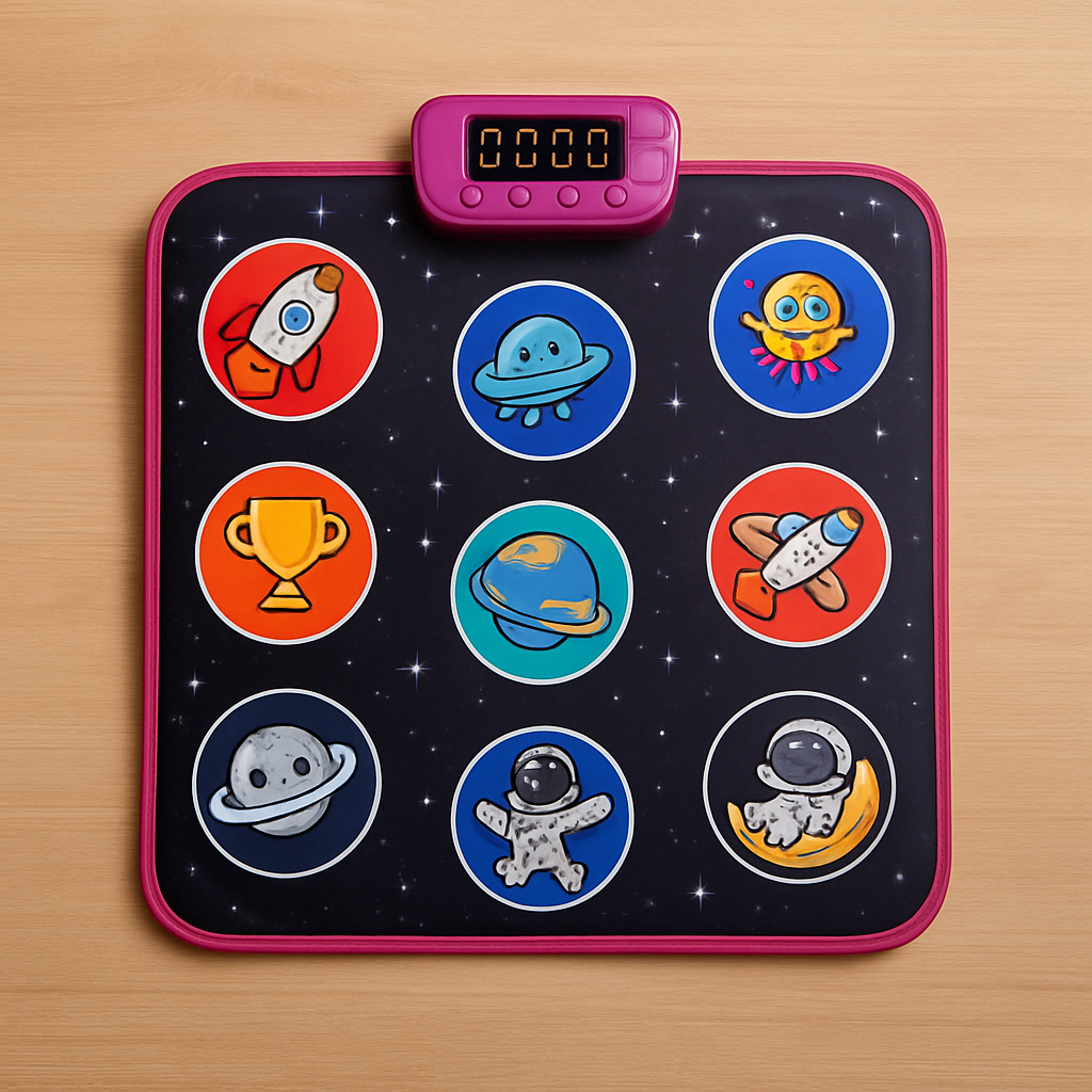 Kids Dance Playmat 5-Level Touch Sensitive LED 28 Songs Score Board Age 3+