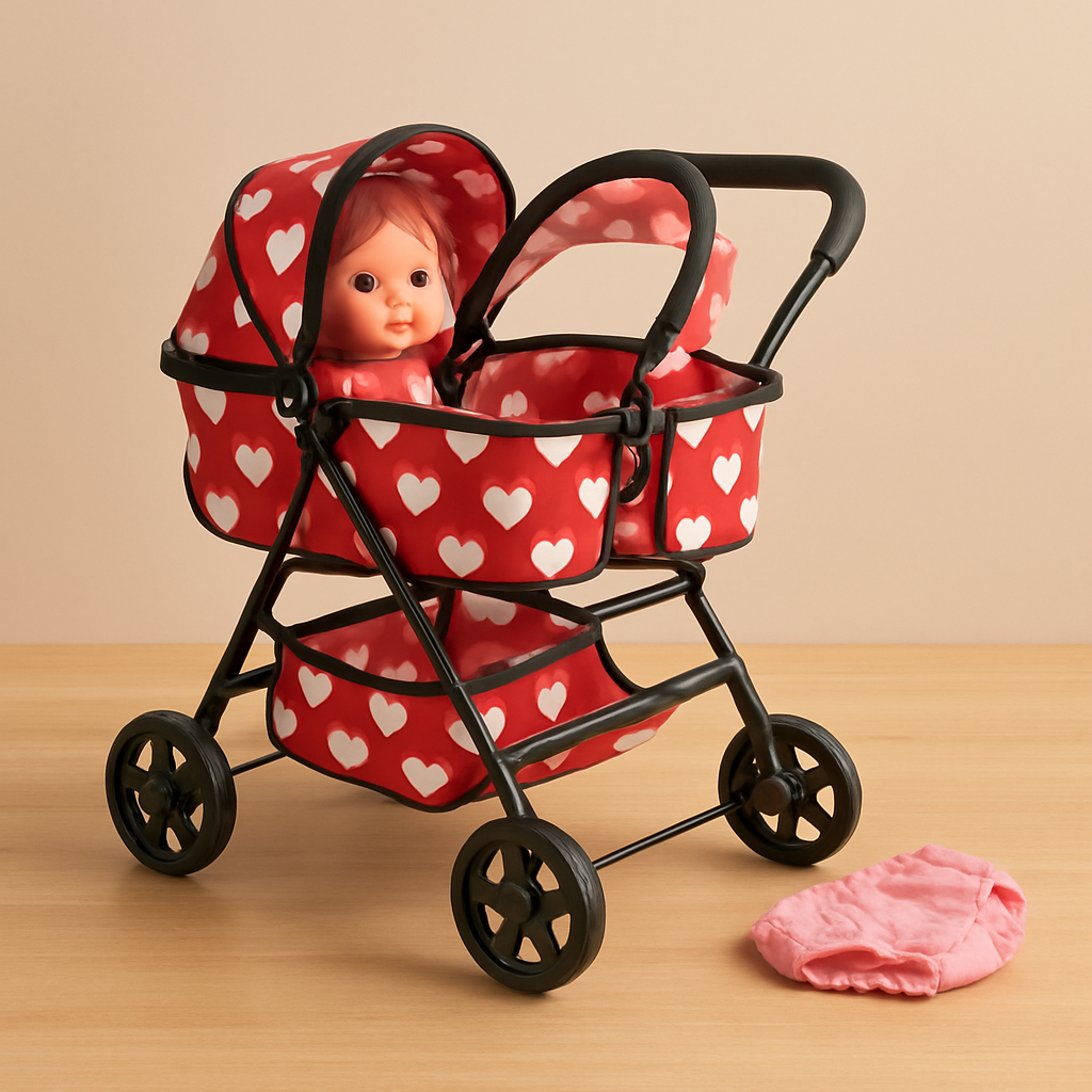 Care&Love Doll Stroller — lifestyle 1