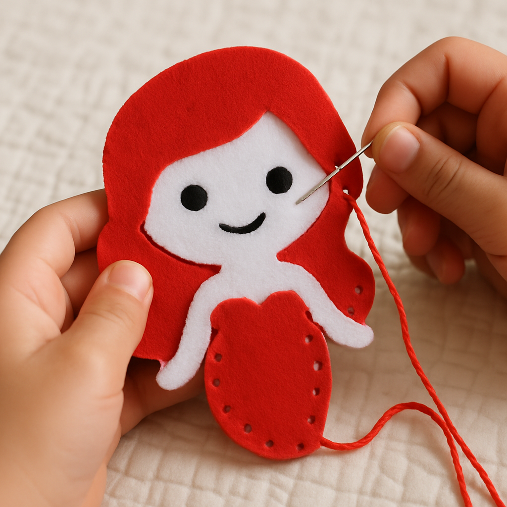 AVABO Mermaid Sea World DIY Sewing Kit - lifestyle 4