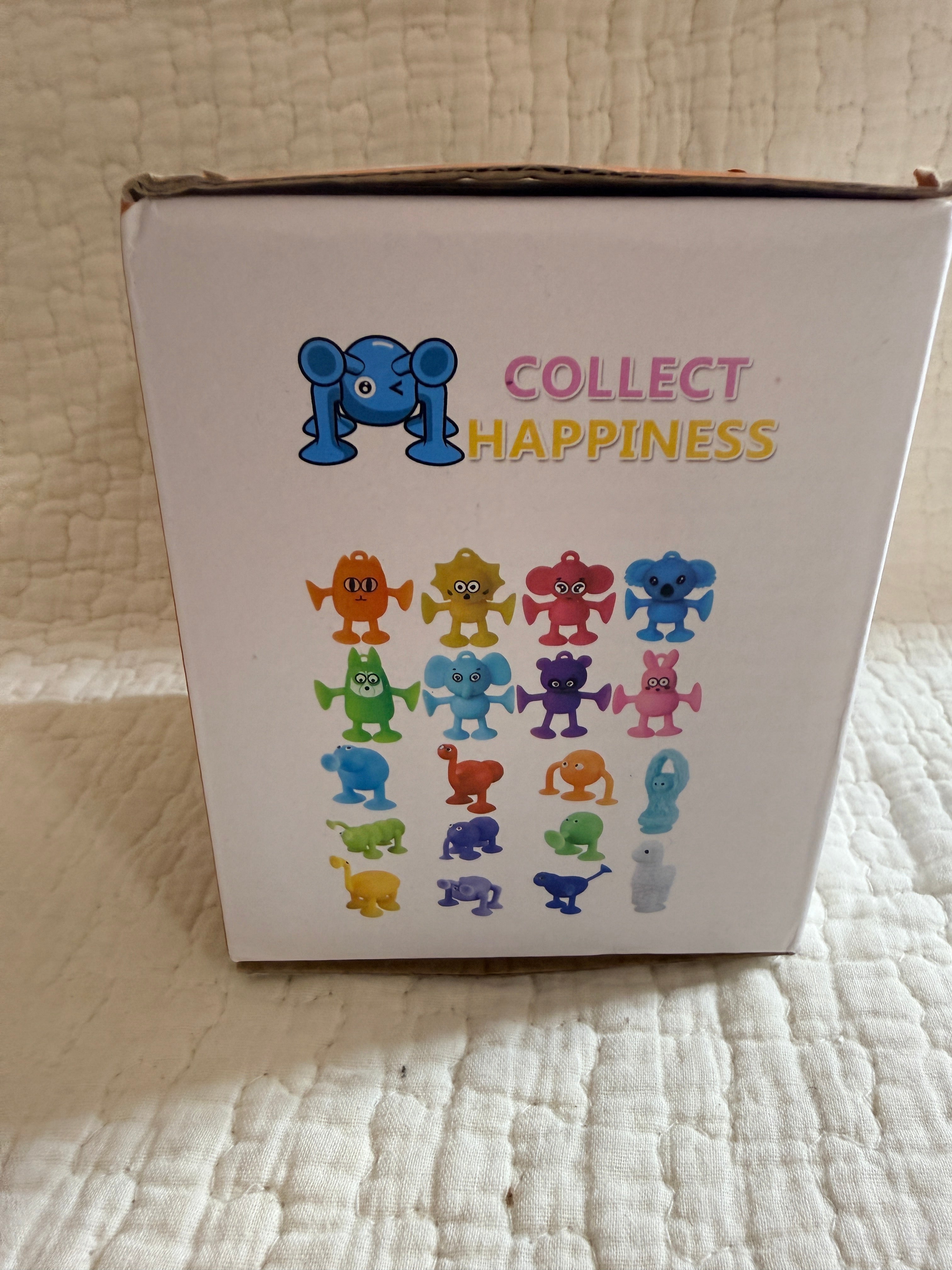 Fun Suction Imaginative Toy Collectible Figures Set Ages 3+