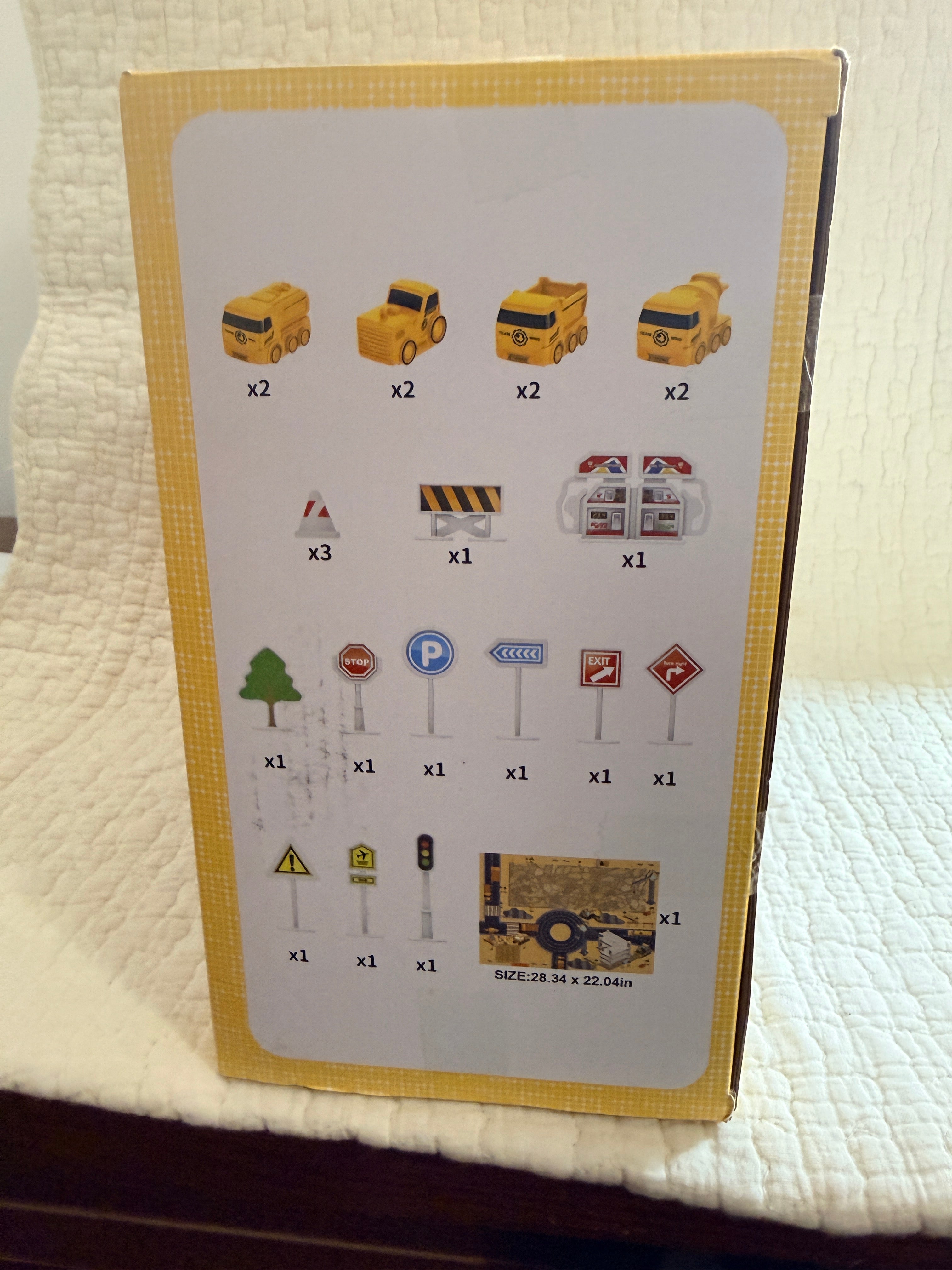 TEMI Excavator Toy Engineering Series Construction Playset Kids