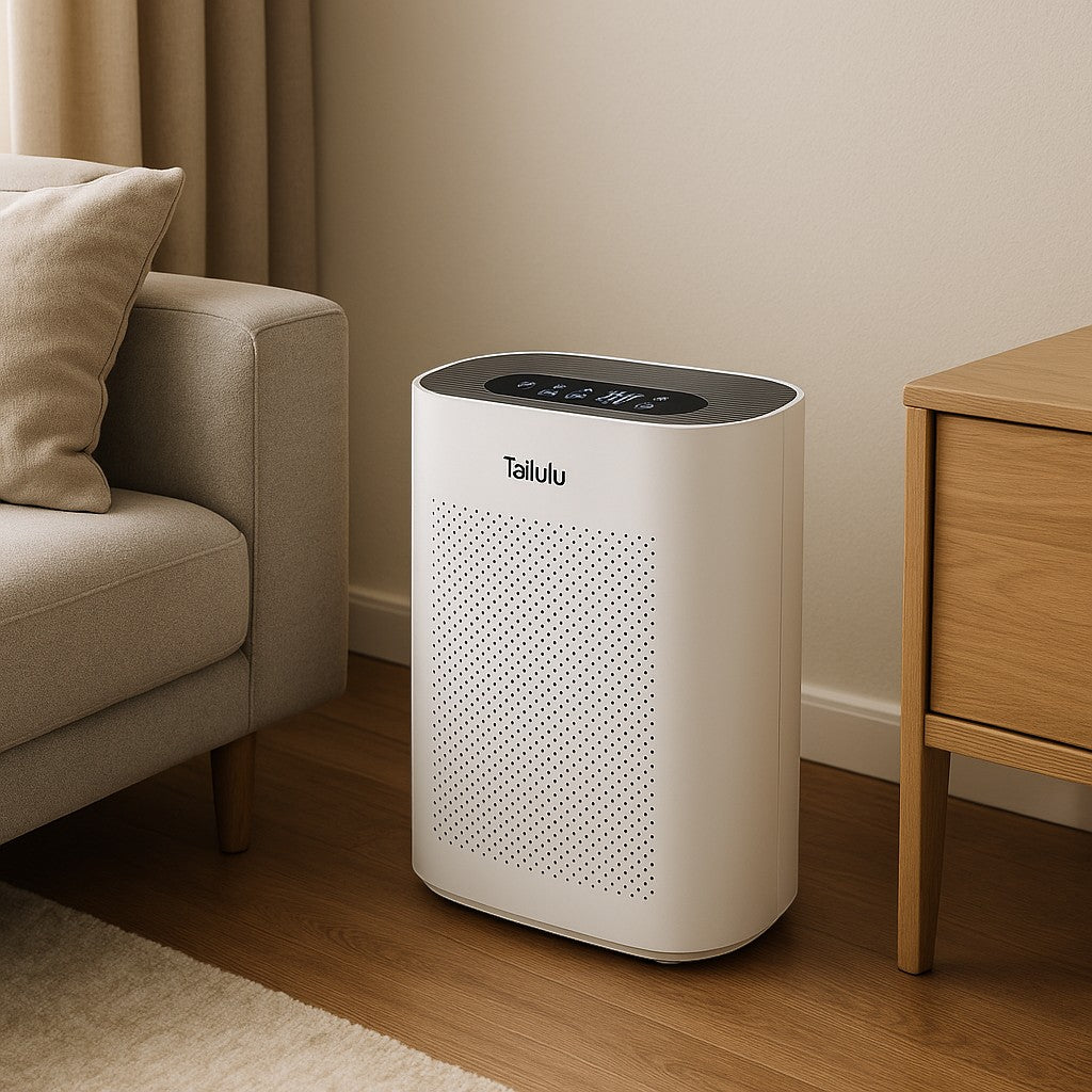 Tailulu Air Purifier HQKJ-180 True HEPA 3-Stage Child Lock