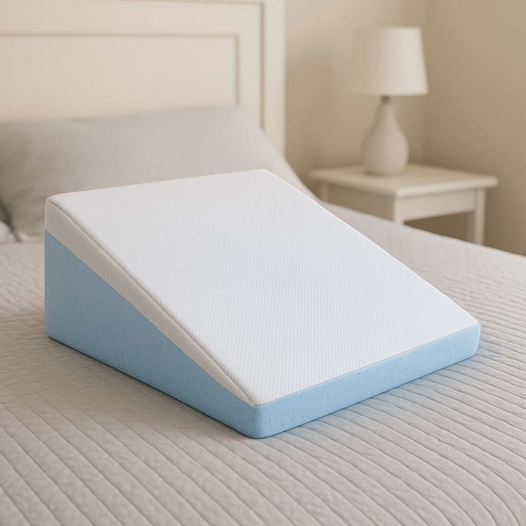 Coldhunter Cooling Wedge Pillow Gel Memory Foam 24x24x7.5