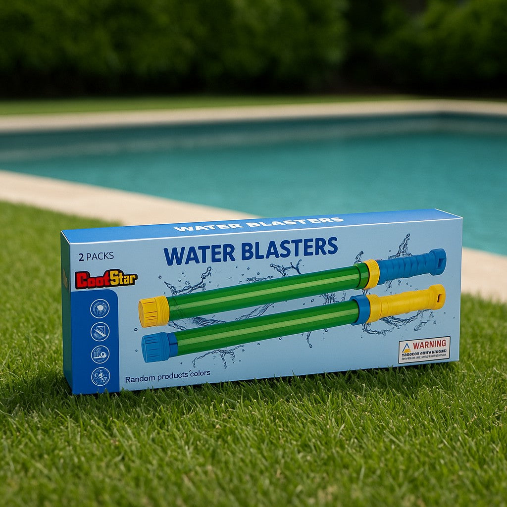 Water Blasters 2 Pack Kids Pool Squirt Guns Summer Toy