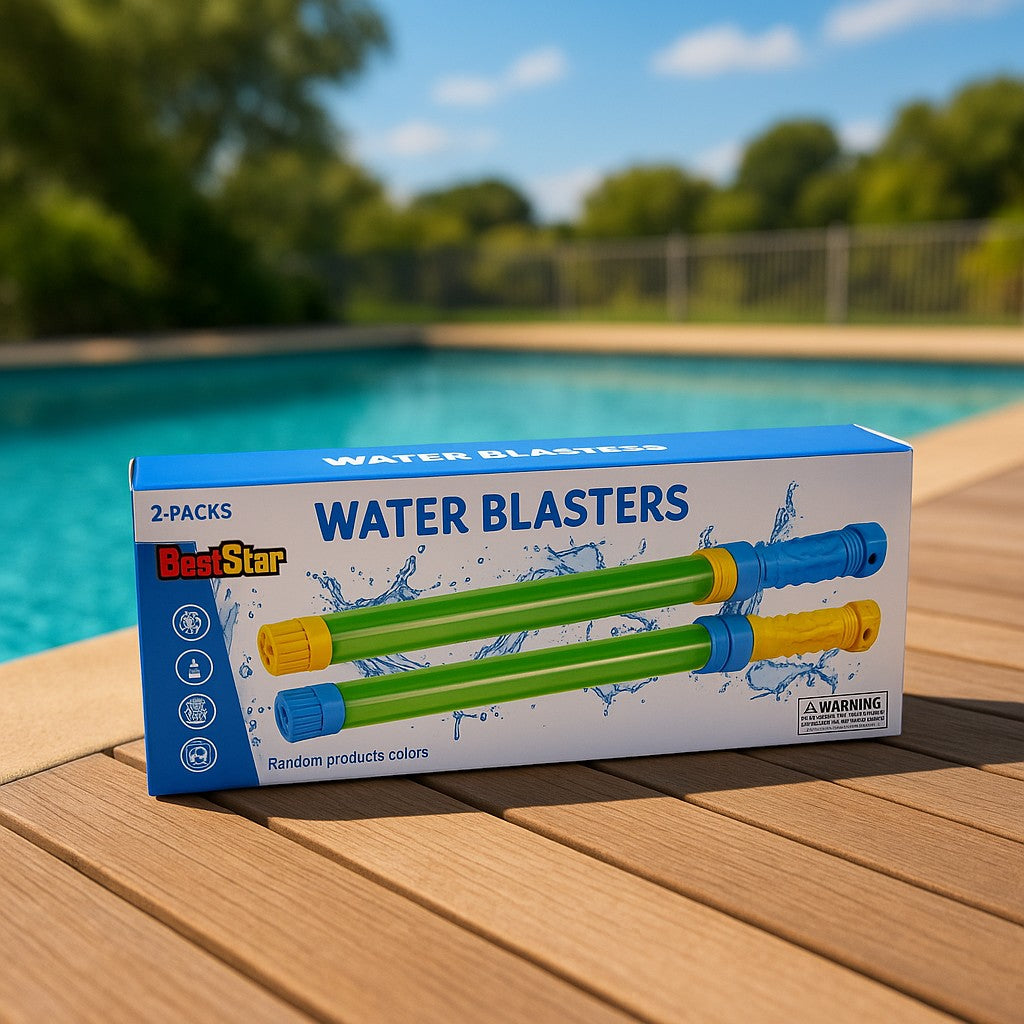 Water Blasters 2 Pack Kids Pool Squirt Guns Summer Toy