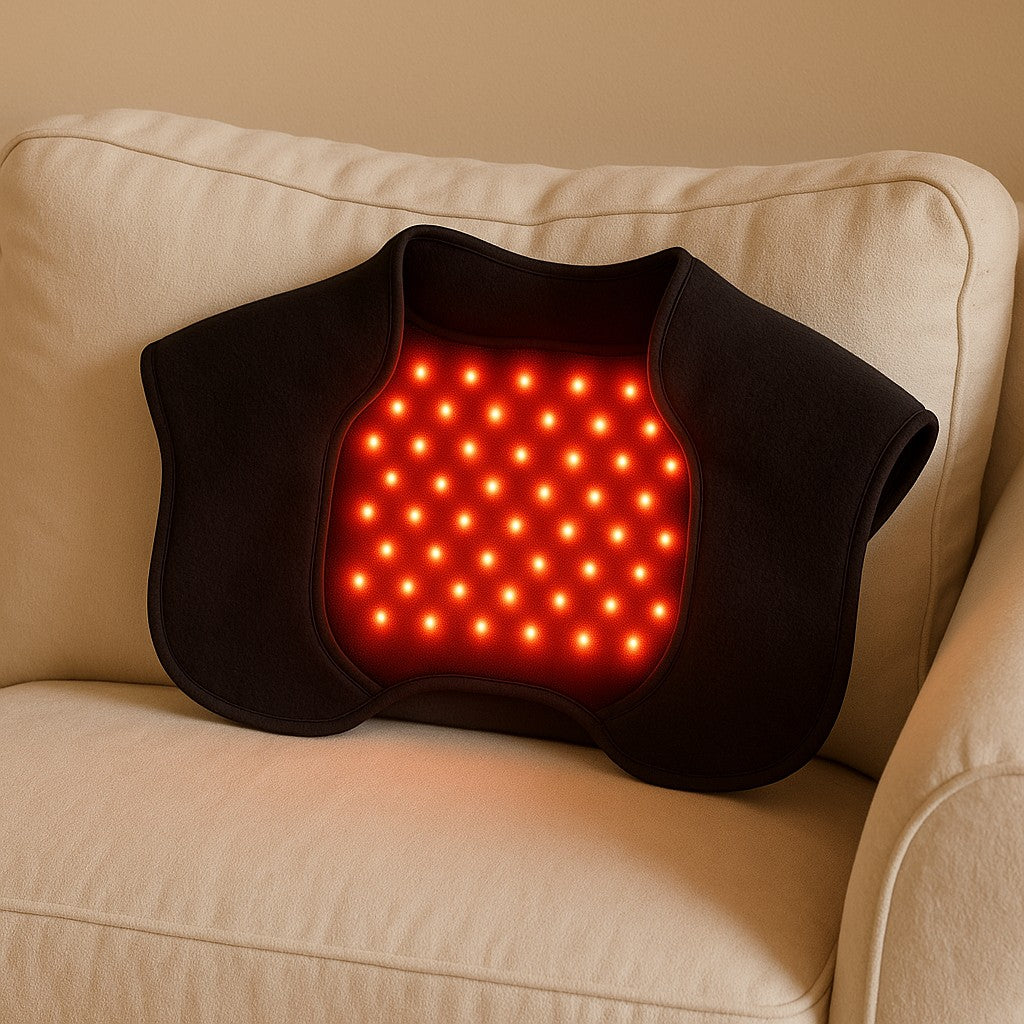 Red Light Therapy Shawl Neck Shoulder Wrap Infrared