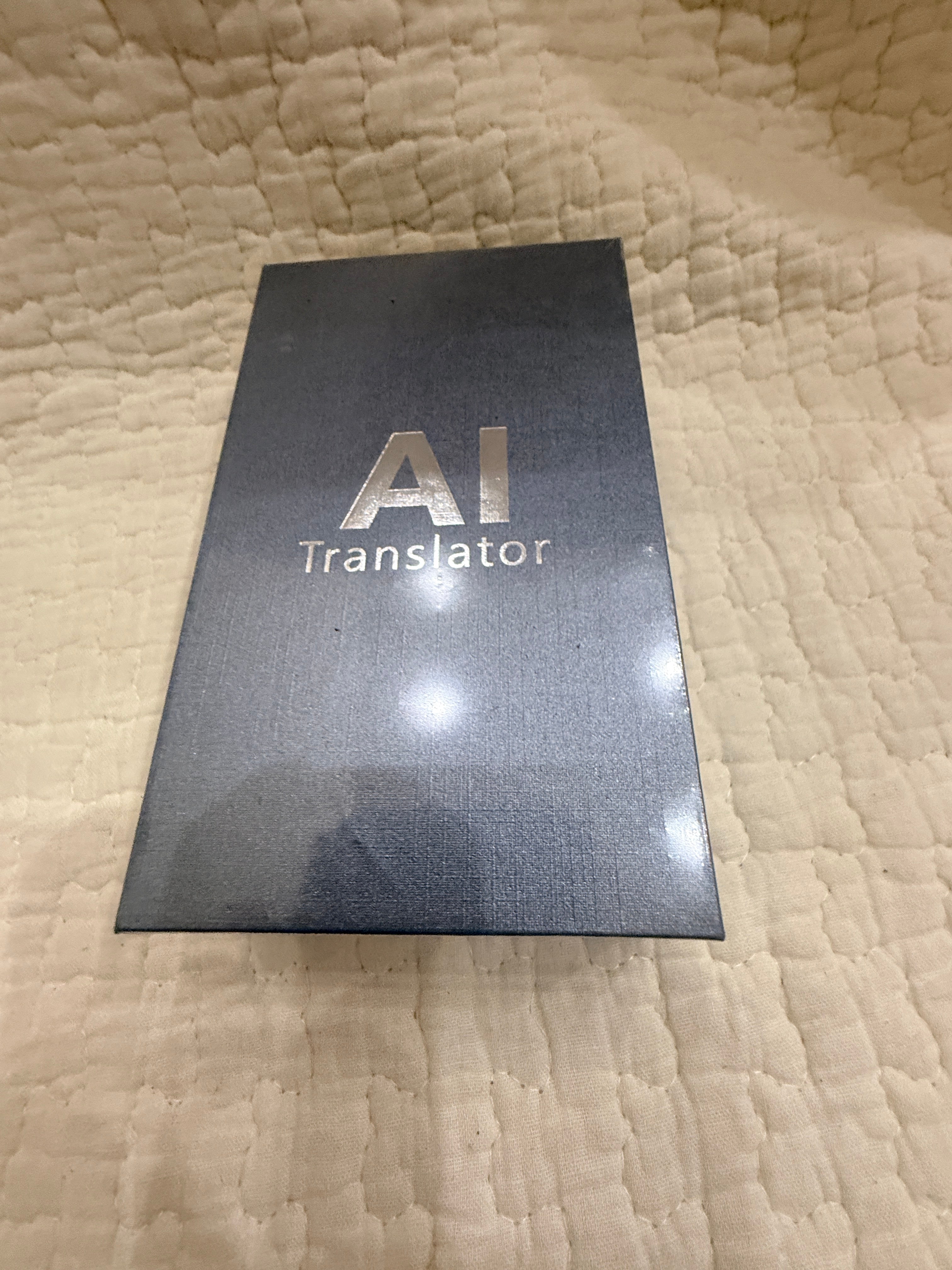 AI Translator Device 2-Way Voice Real-Time Language Travel