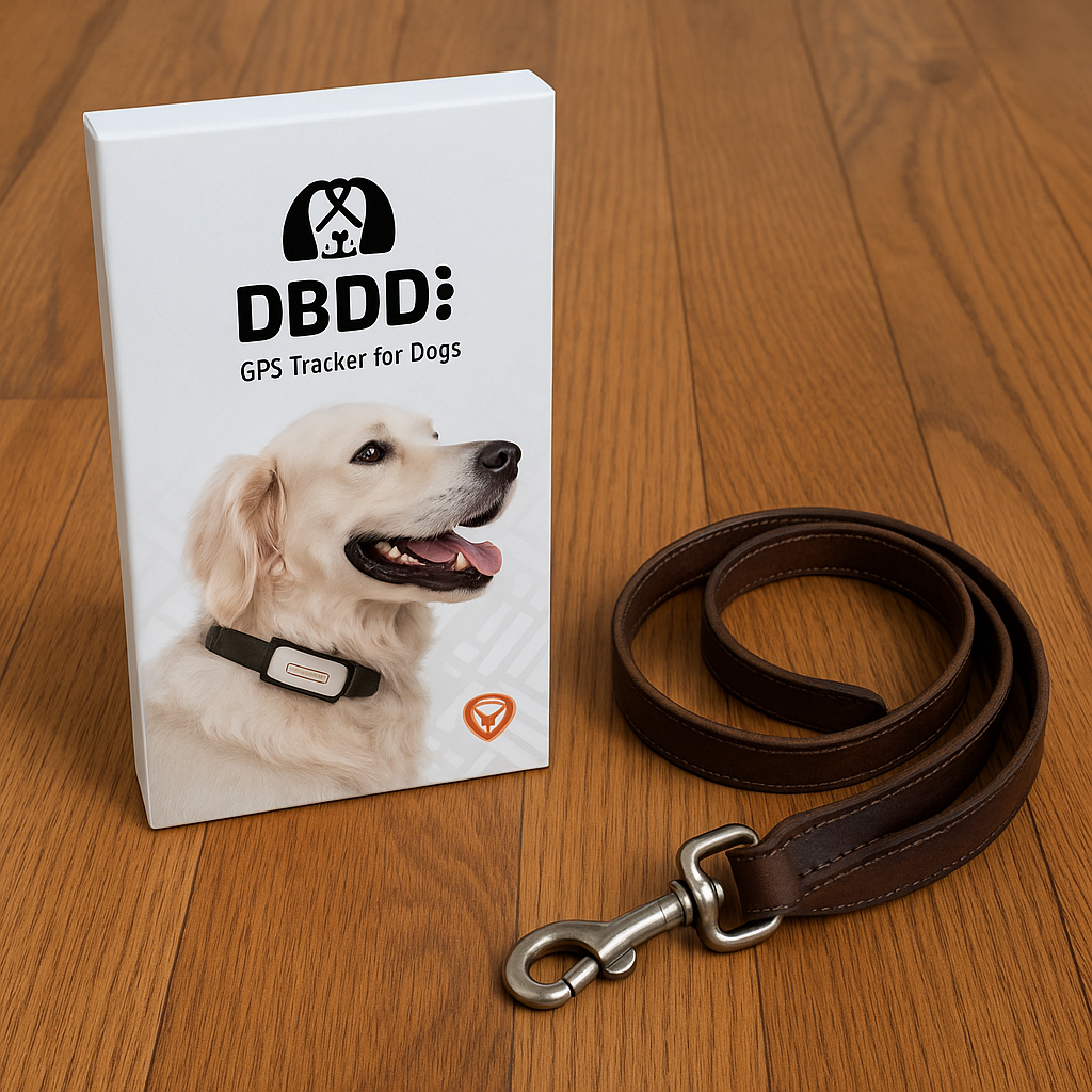 DBDD GPS Tracker for Dogs Real-Time Pet Locator Collar