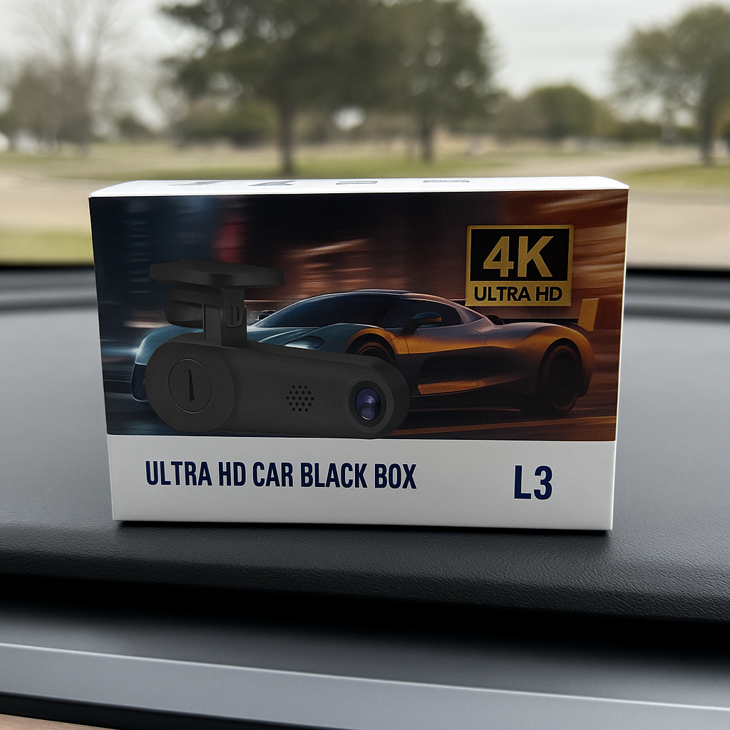 Dash Cam 4K Ultra HD Dual Lens Night Vision WiFi Car DVR