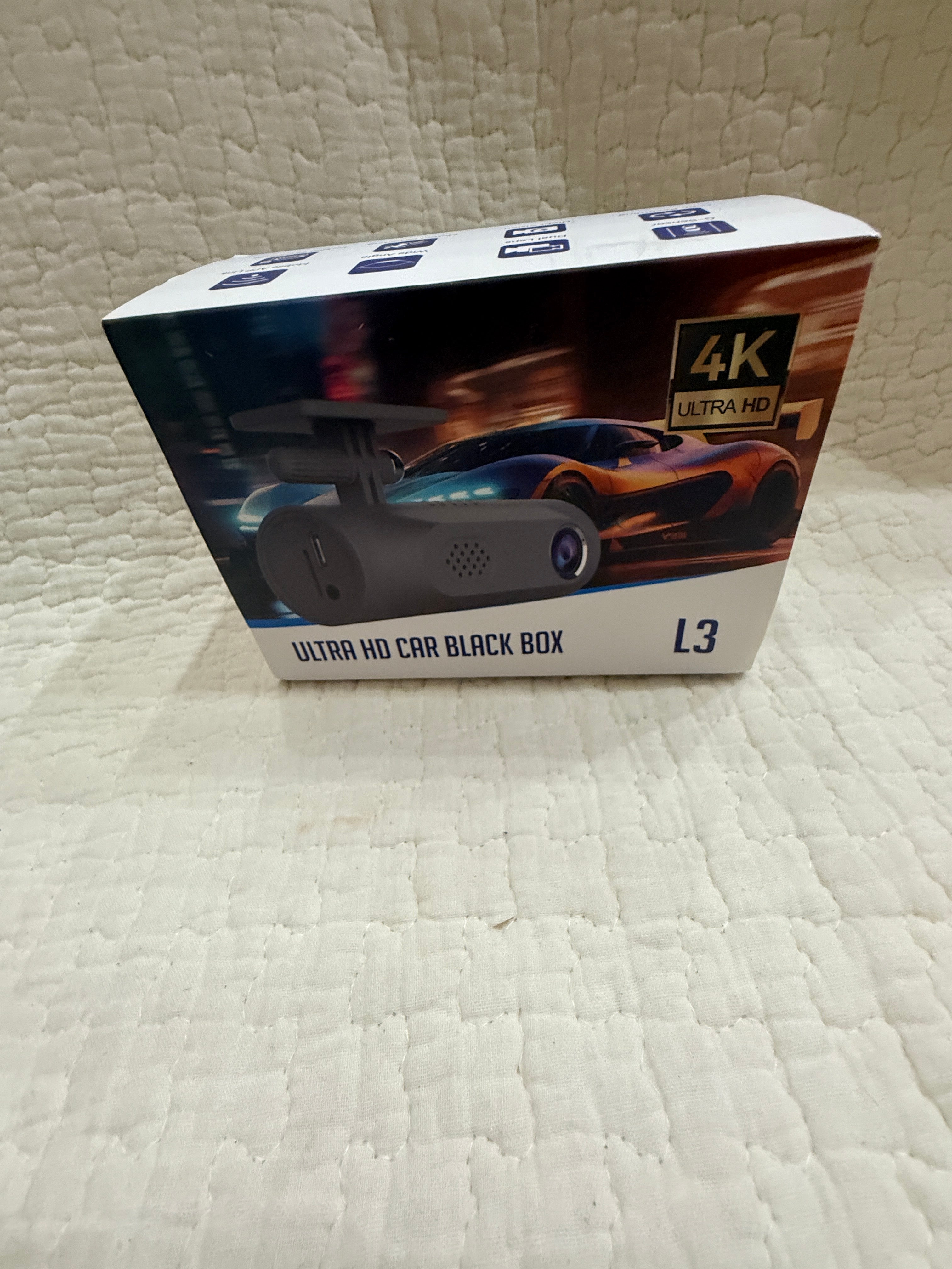Dash Cam 4K Ultra HD Dual Lens Night Vision WiFi Car DVR
