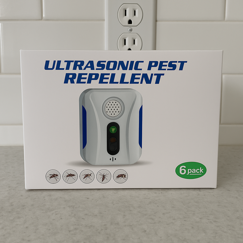 Ultrasonic Pest Repellent 6 Pack Plug-In Indoor Repeller