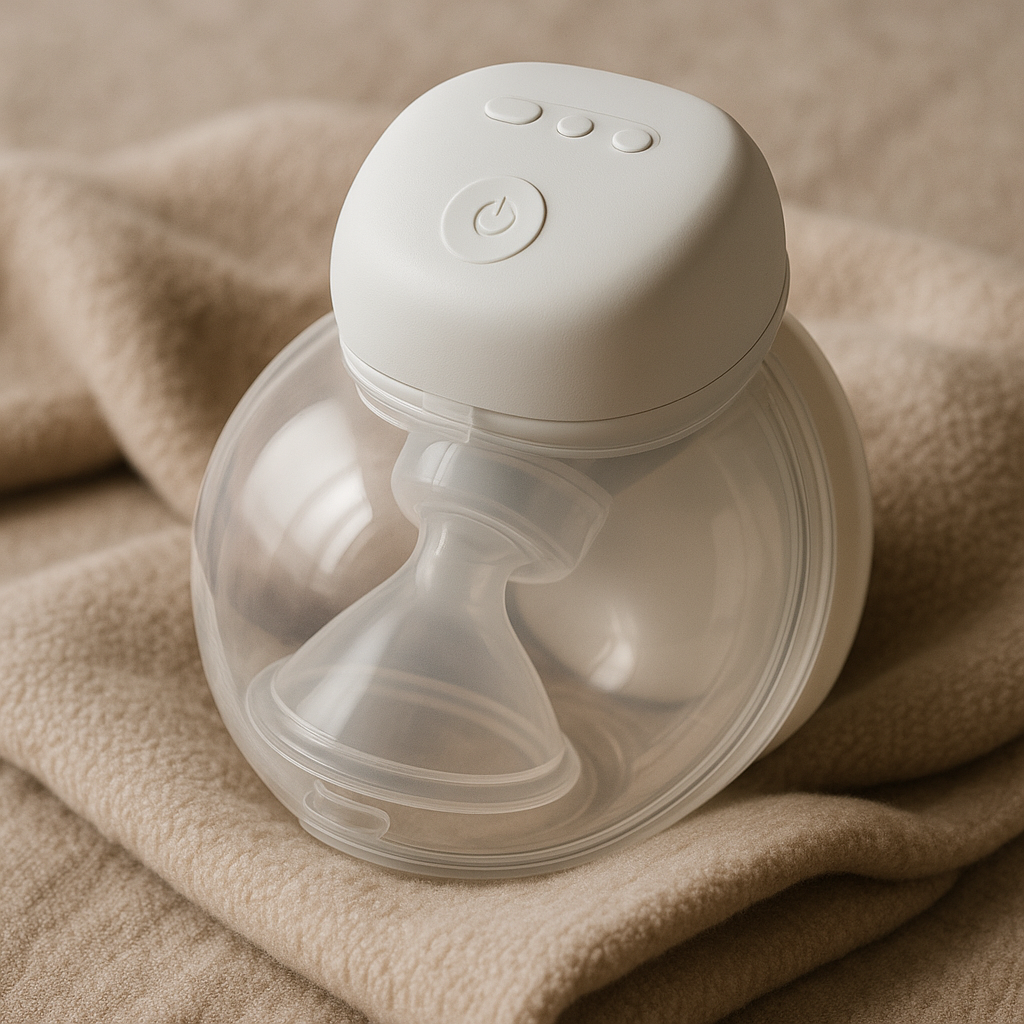 mumior Wearable Electric Breast Pump Hands-Free 4 Modes