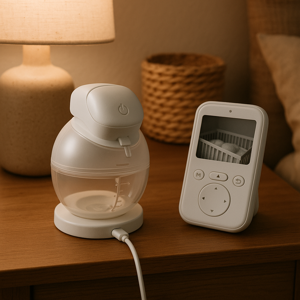 mumior Wearable Electric Breast Pump Hands-Free 4 Modes