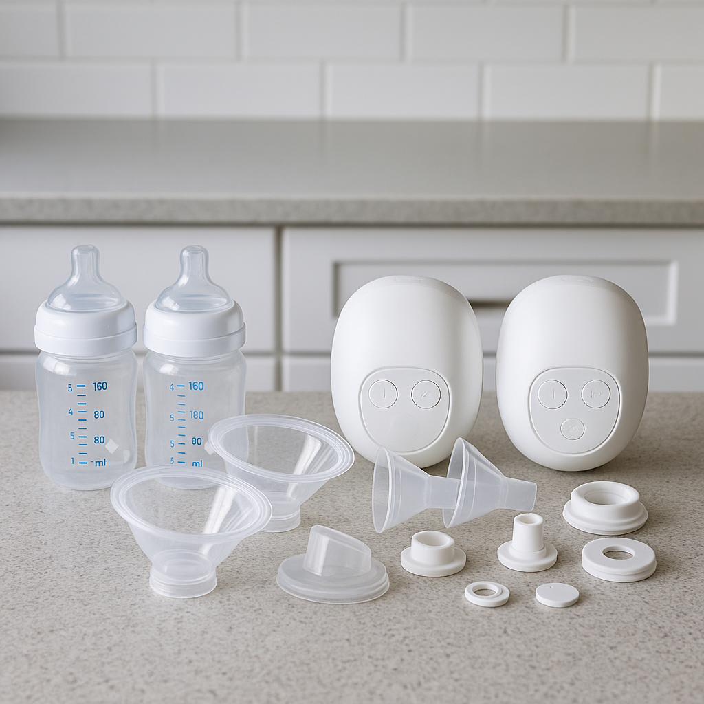mumior Wearable Electric Breast Pump Hands-Free 4 Modes