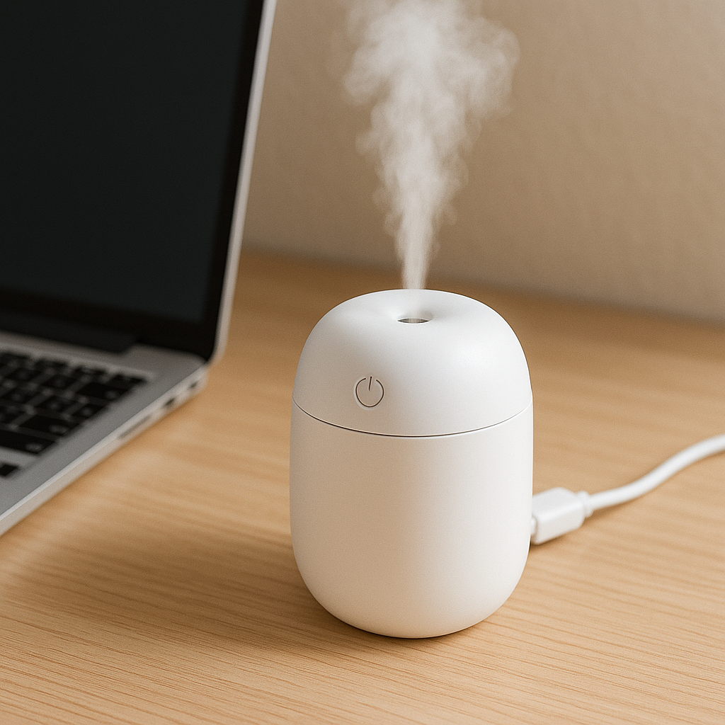 Mini USB Humidifier Cute Animal Cool Mist Desk Bedroom