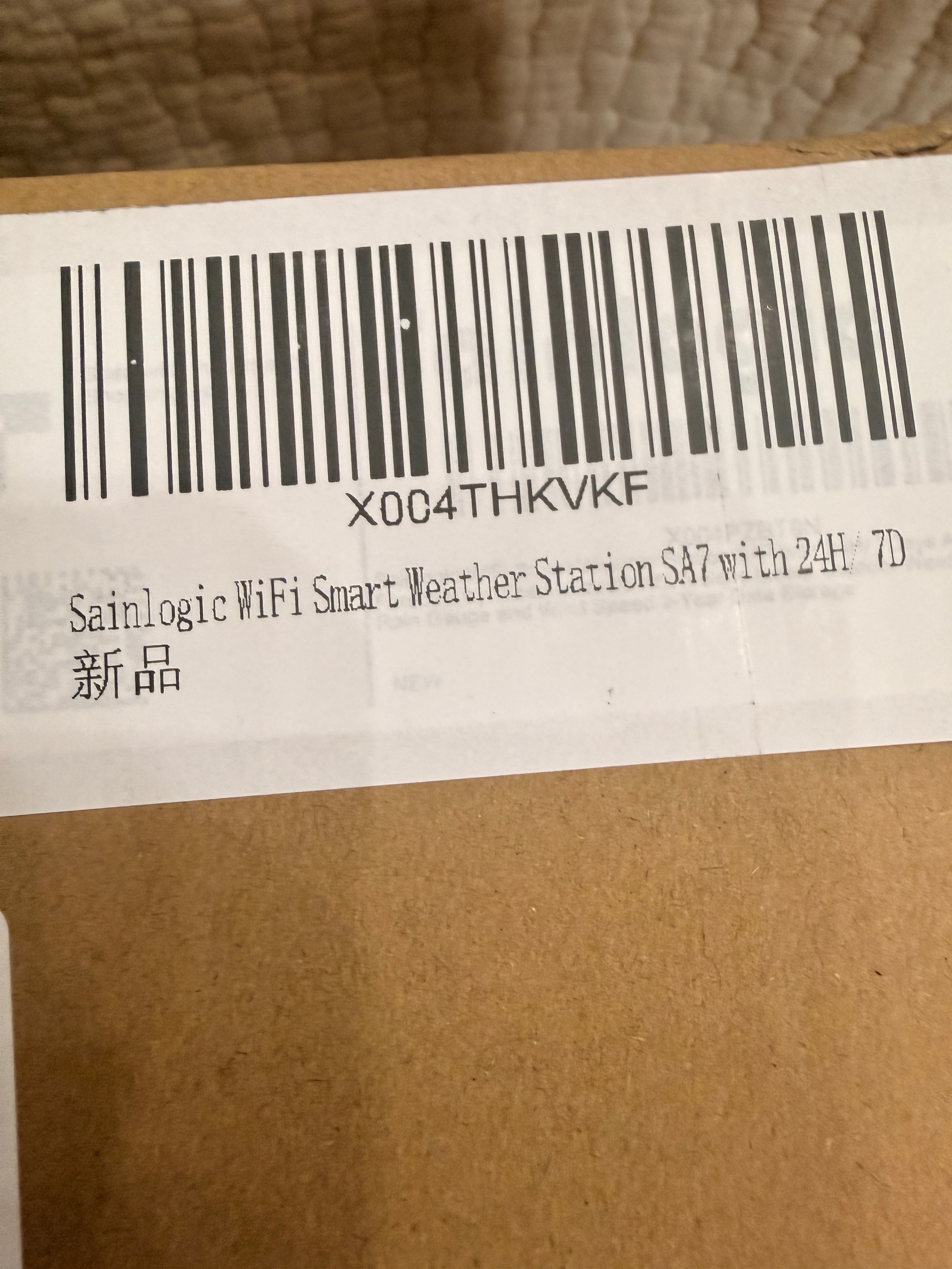 Sainlogic WiFi Smart Weather Station SA7 Wireless