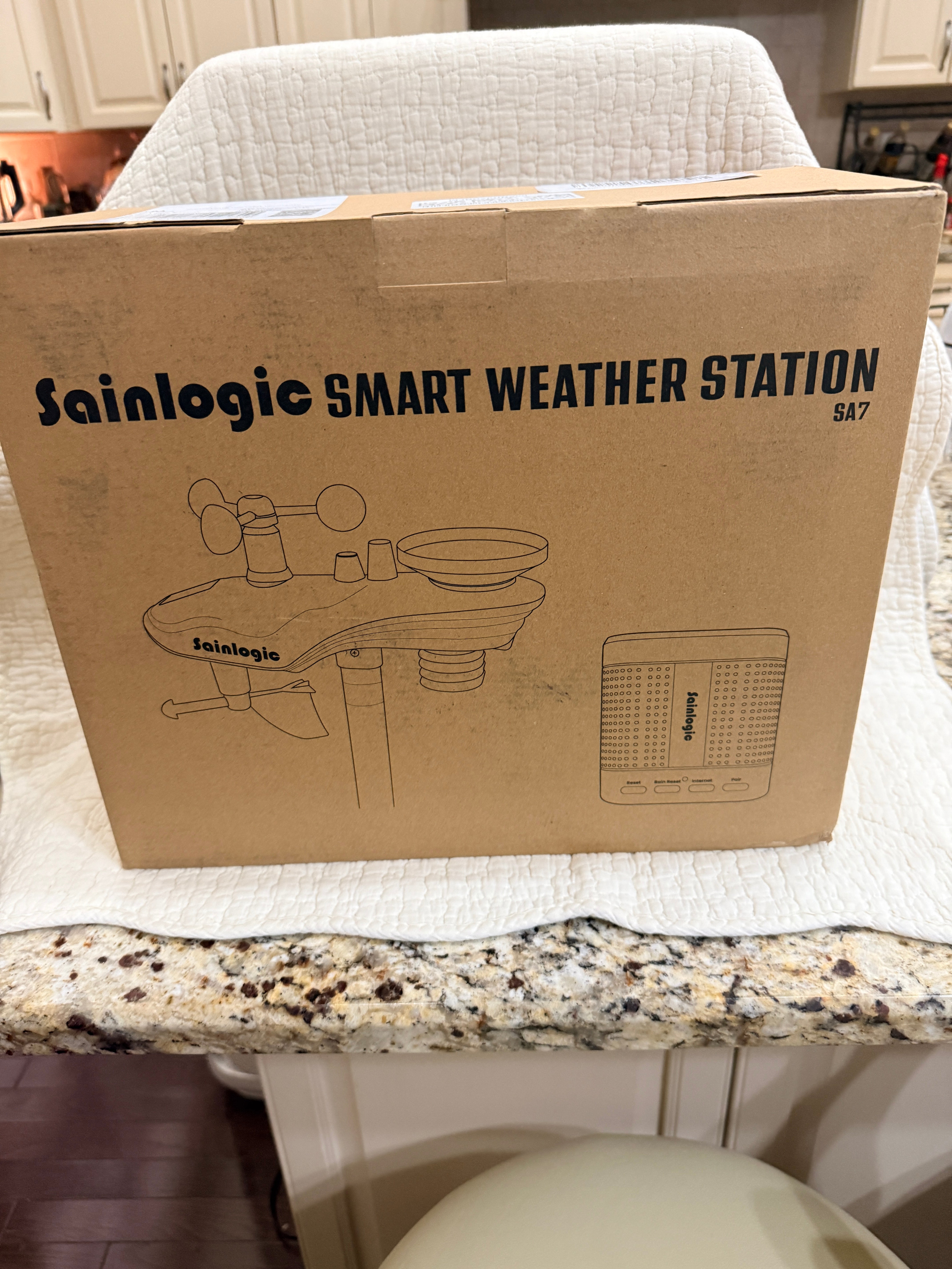 Sainlogic WiFi Smart Weather Station SA7 Wireless