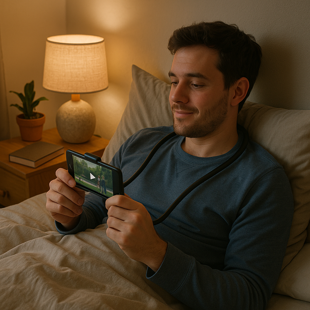 Tryone Neck E-Reader Phone Holder ANJ-116E Hands-Free