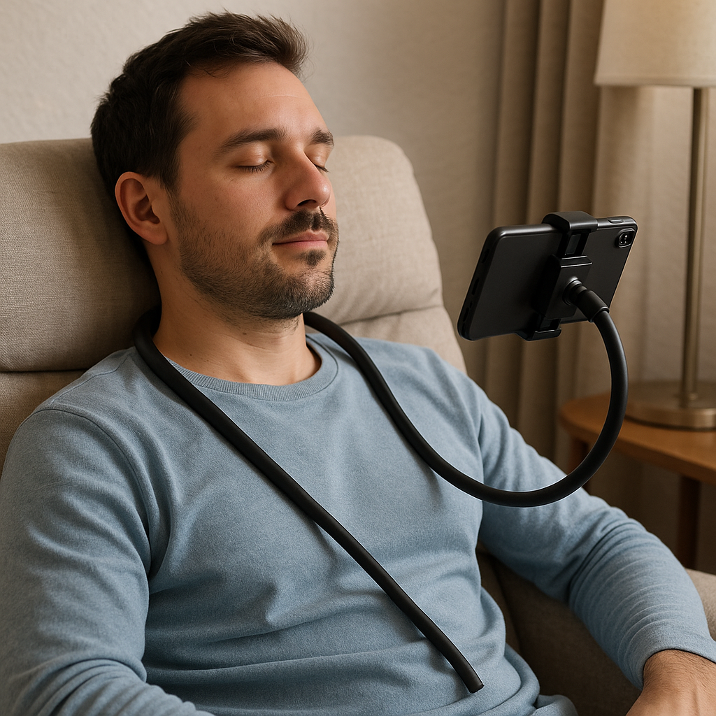 Tryone Neck E-Reader Phone Holder ANJ-116E Hands-Free
