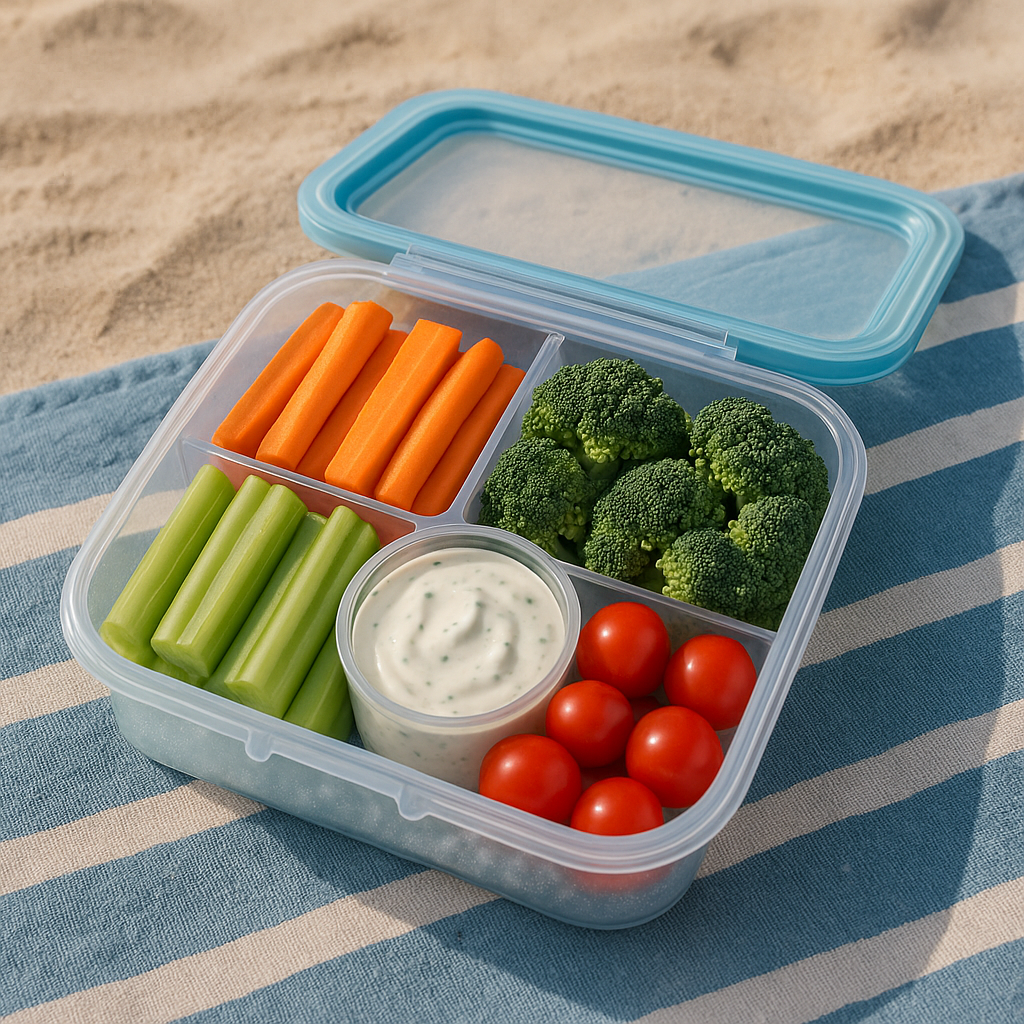 Chilled Snackle Box Portable Snack Container with Ice