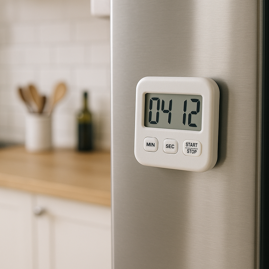 NOKLEAD Shower Timer Waterproof Magnetic Digital 6252