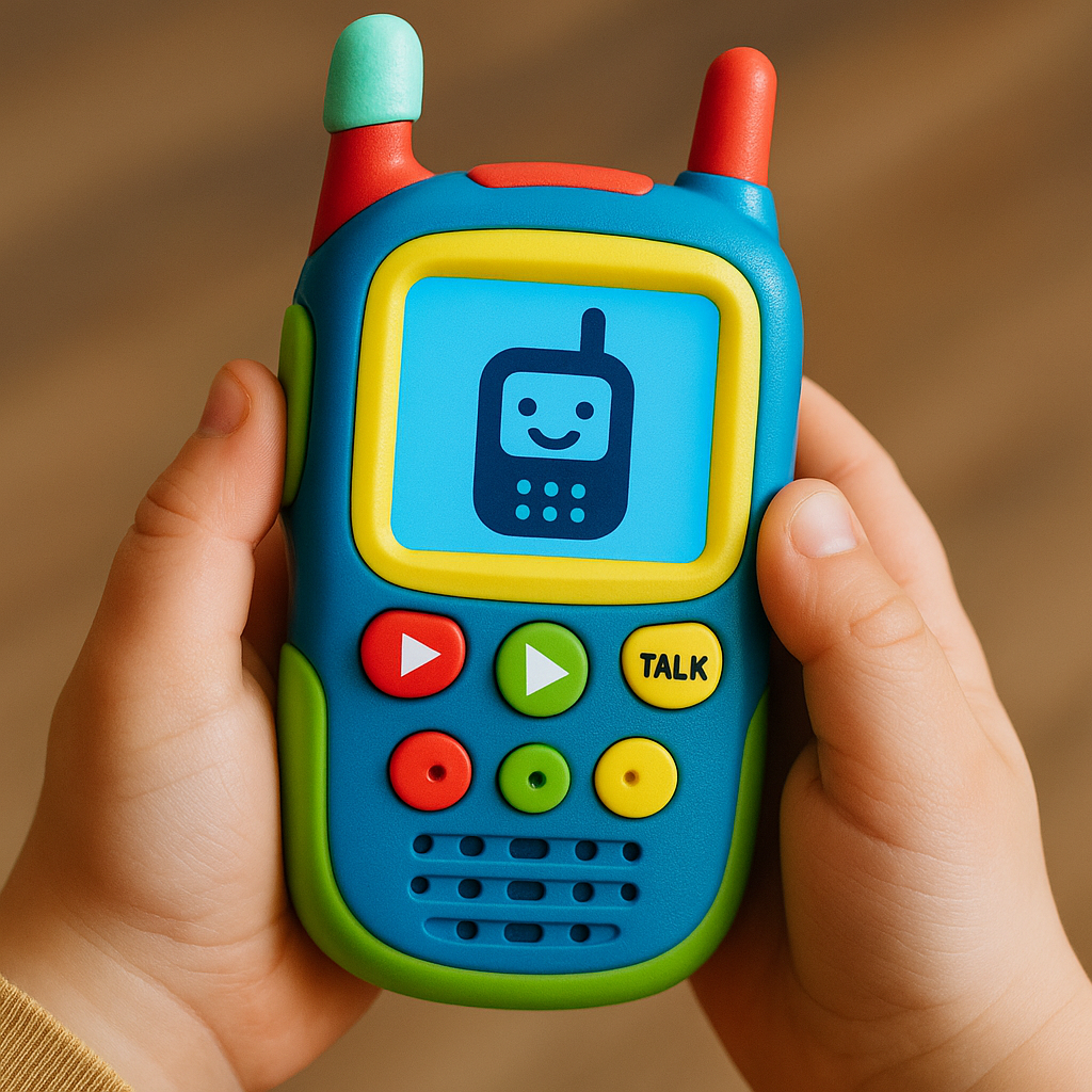 Kids Video Walkie Talkies 2-Pack Rechargeable Ages 3+