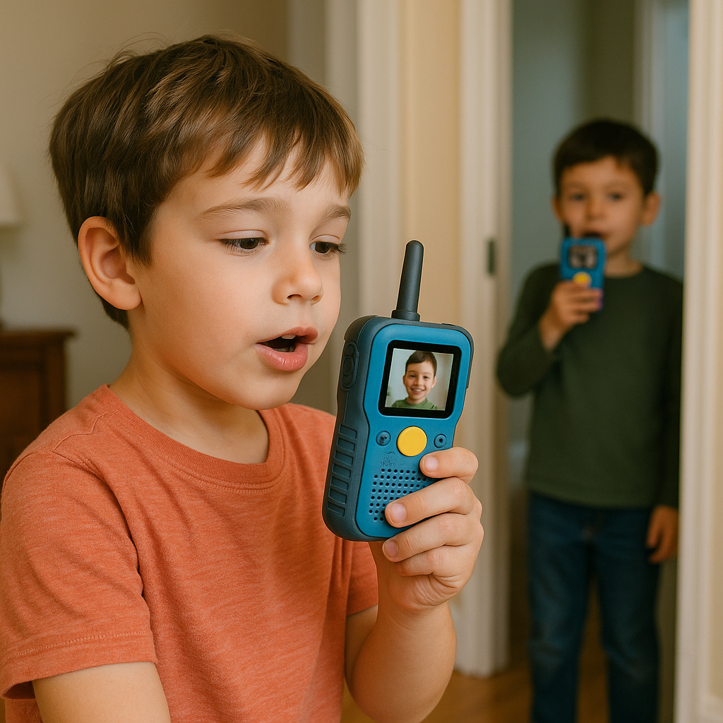 Kids Video Walkie Talkies 2-Pack Rechargeable Ages 3+