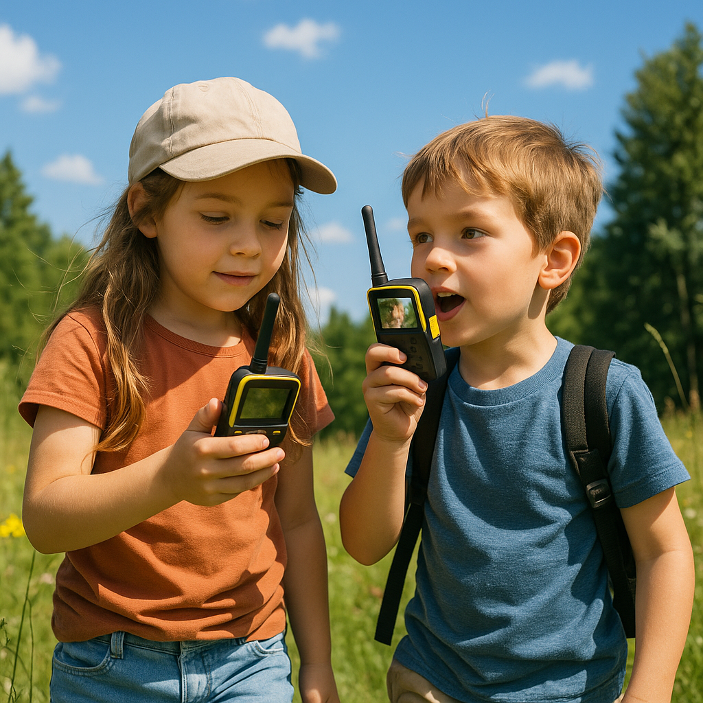 Kids Video Walkie Talkies 2-Pack Rechargeable Ages 3+