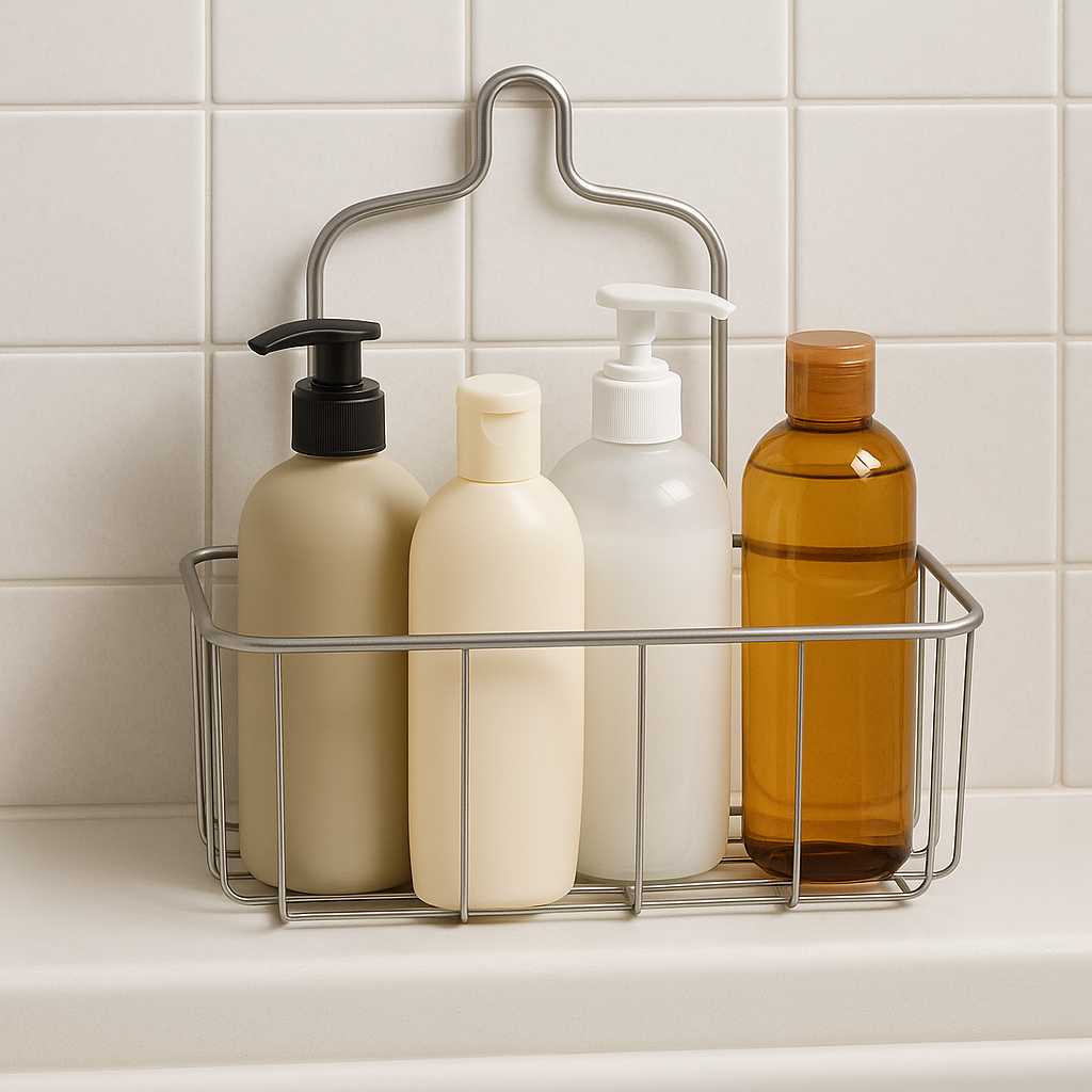 Portable Shower Caddy Organizer Basket with Handle
