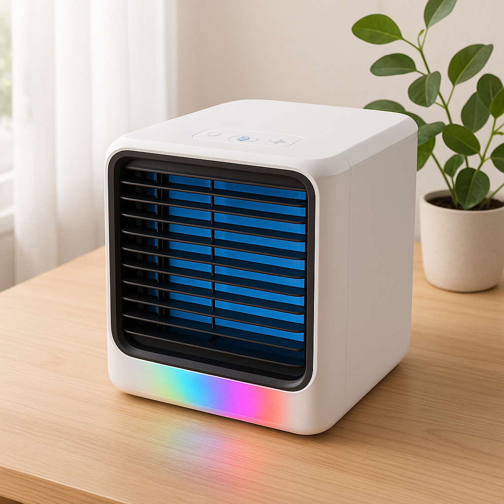 Desktop Air Cooler Portable Mini Evaporative AC Fan
