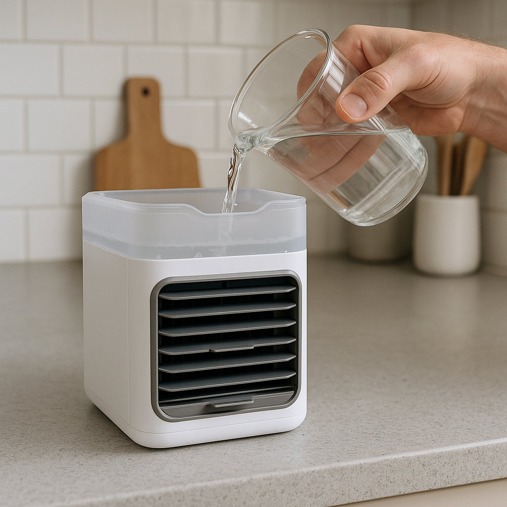 Desktop Air Cooler Portable Mini Evaporative AC Fan