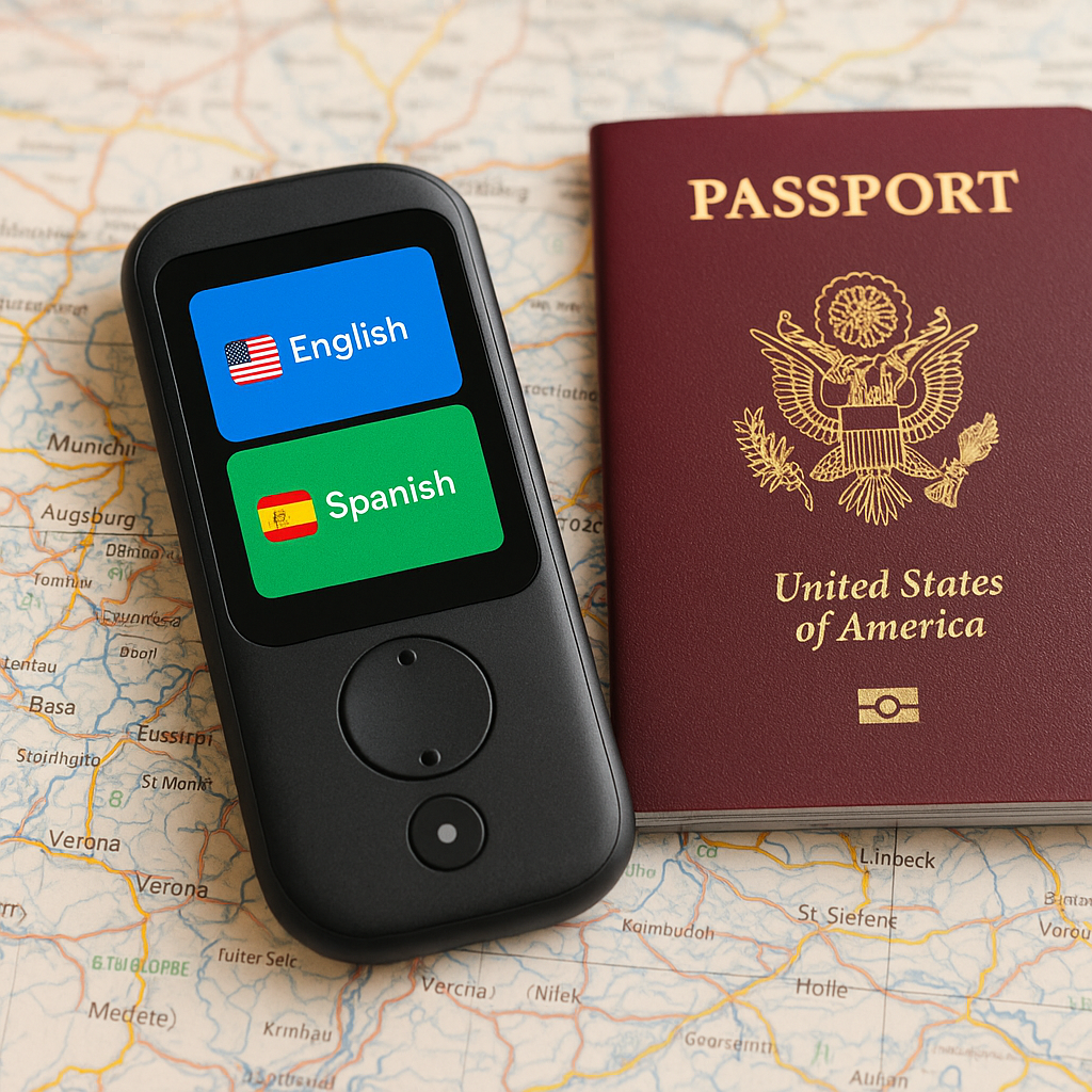 AI Language Translator Device Two-Way Voice Translator