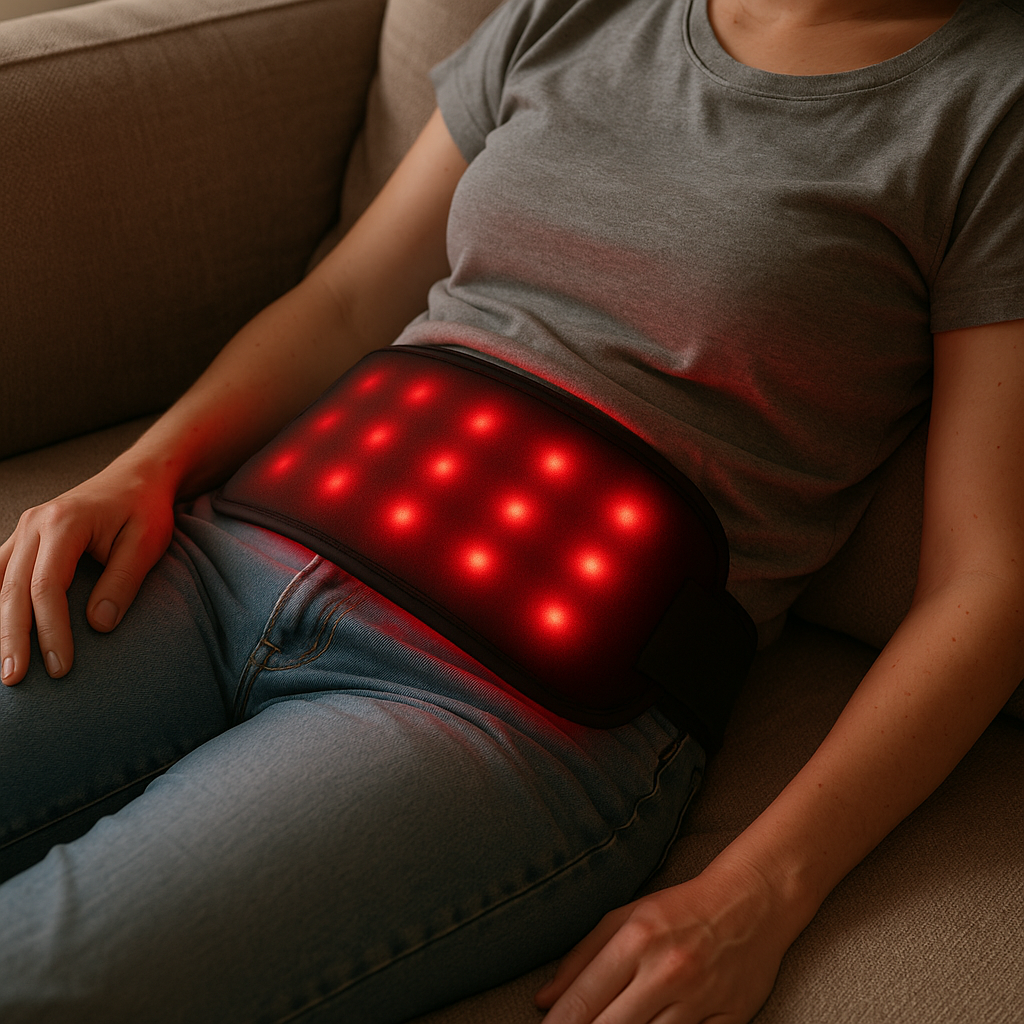 Red Light Therapy Belt Heated Waist Wrap LVT-101