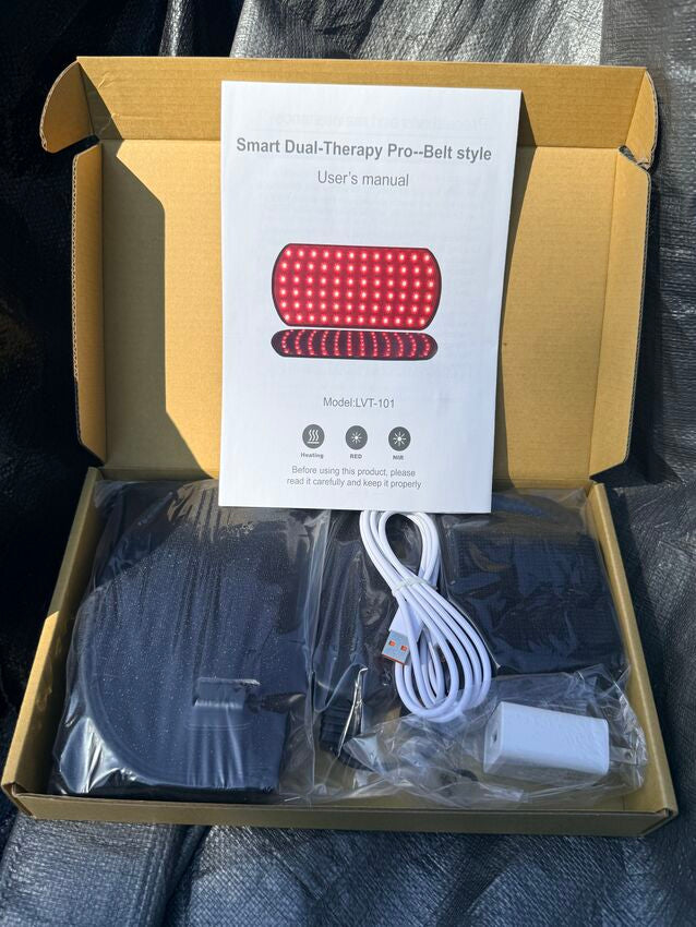 Red Light Therapy Belt Heated Waist Wrap LVT-101
