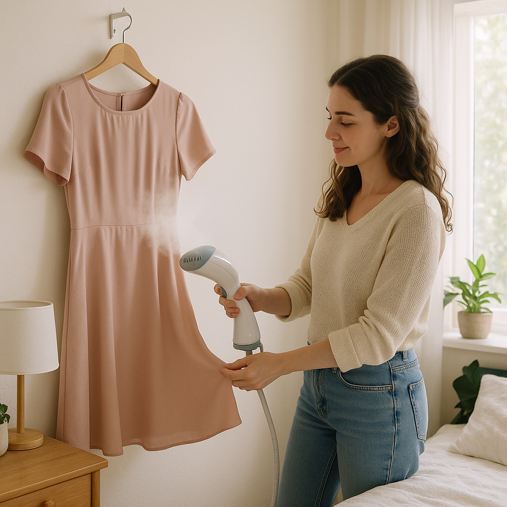 YOUNGOOD Handheld Fabric Steamer 1500W Travel Iron