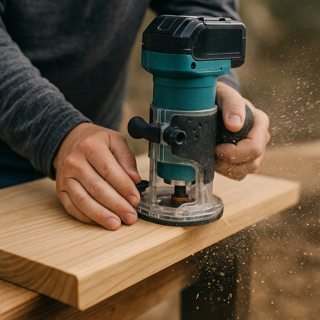 Cordless Router Tool Brushless Wood Trim Router