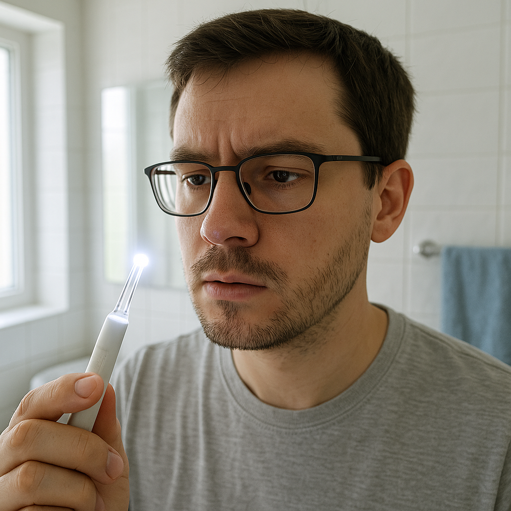 Visible Tonsil Stone Remover Electric LED Oral Tool