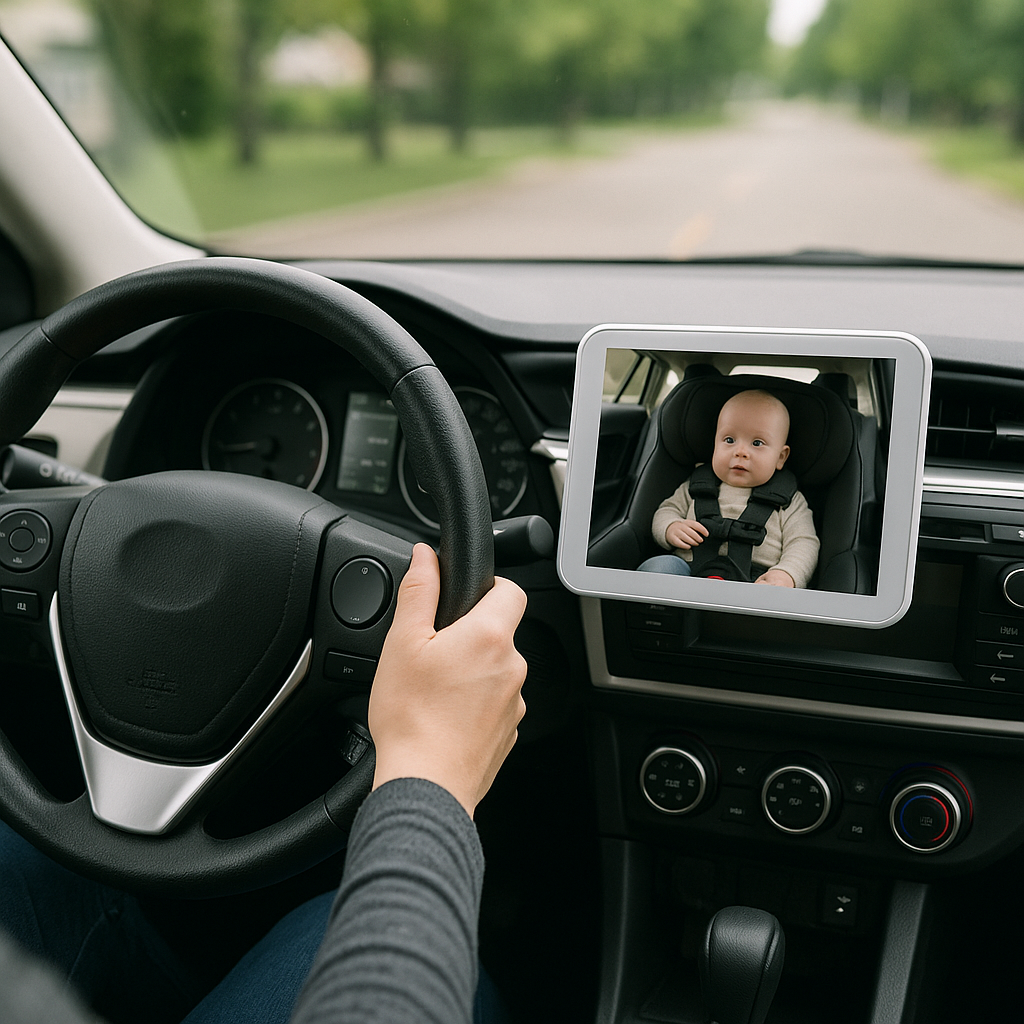 Baby Car Monitor 4.3in HD Rear-Facing Camera