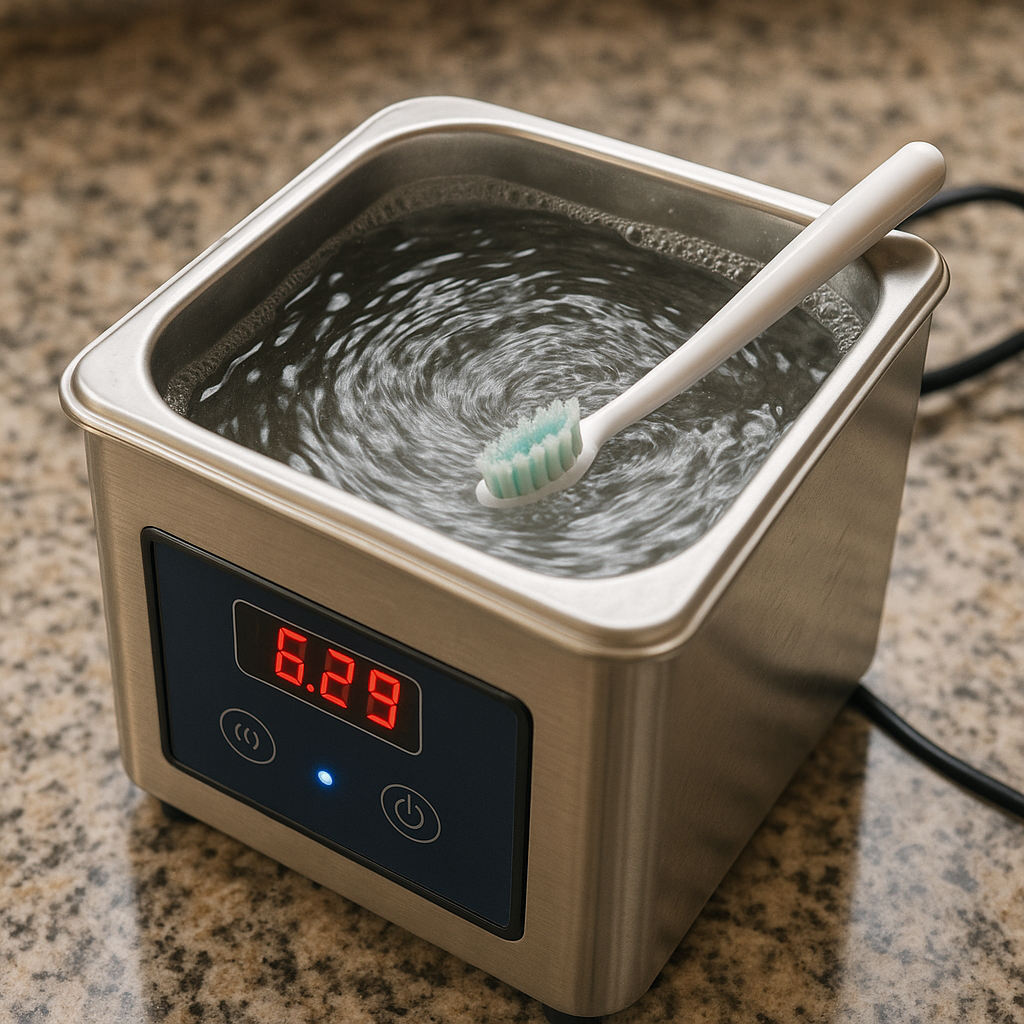 Ultrasonic Cleaner for Dentures Retainers & Jewelry